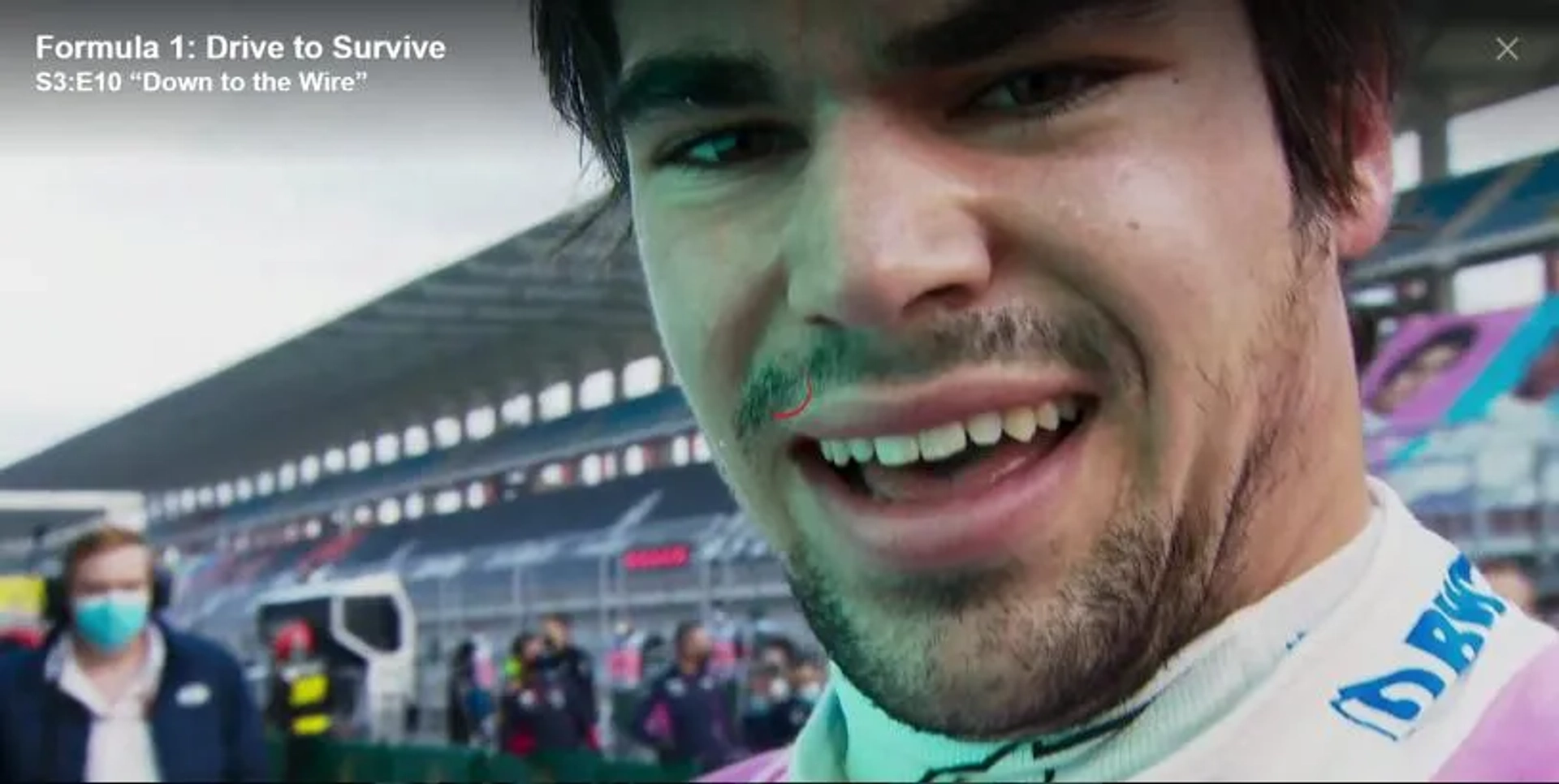 Lance Stroll in Formula 1: Drive to Survive: Down to the Wire (2021)