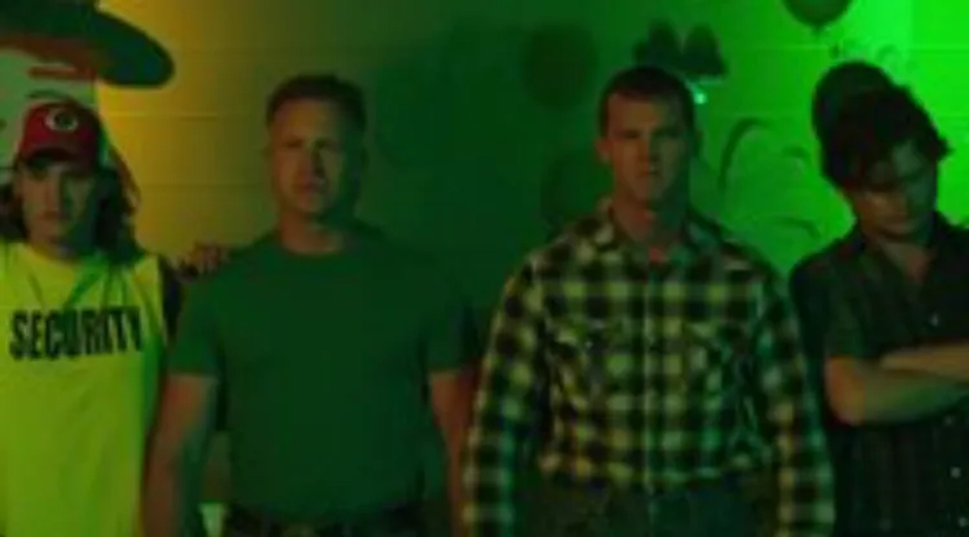 Dan Petronijevic, Jared Keeso, Nathan Dales, and Dylan Playfair in Letterkenny (2016)