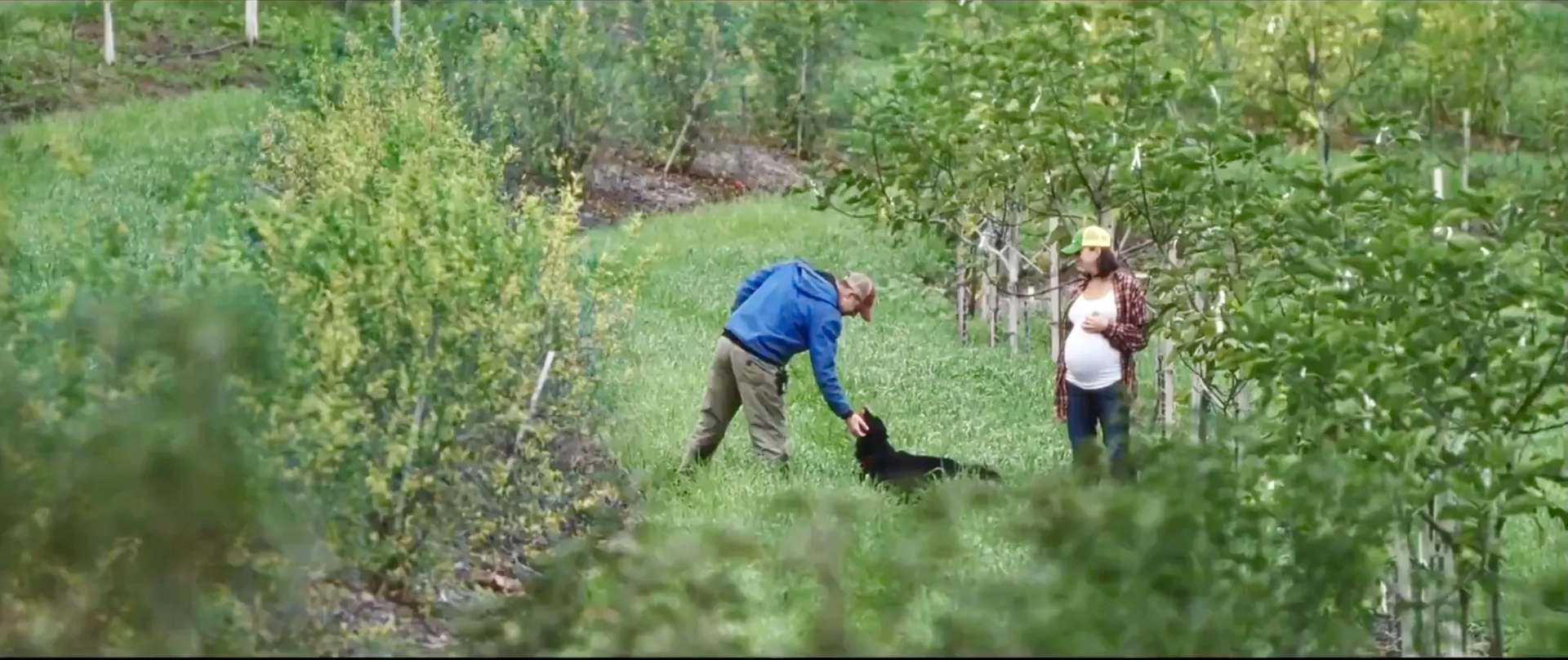 Molly Chester, Todd, and John Chester in The Biggest Little Farm (2018)