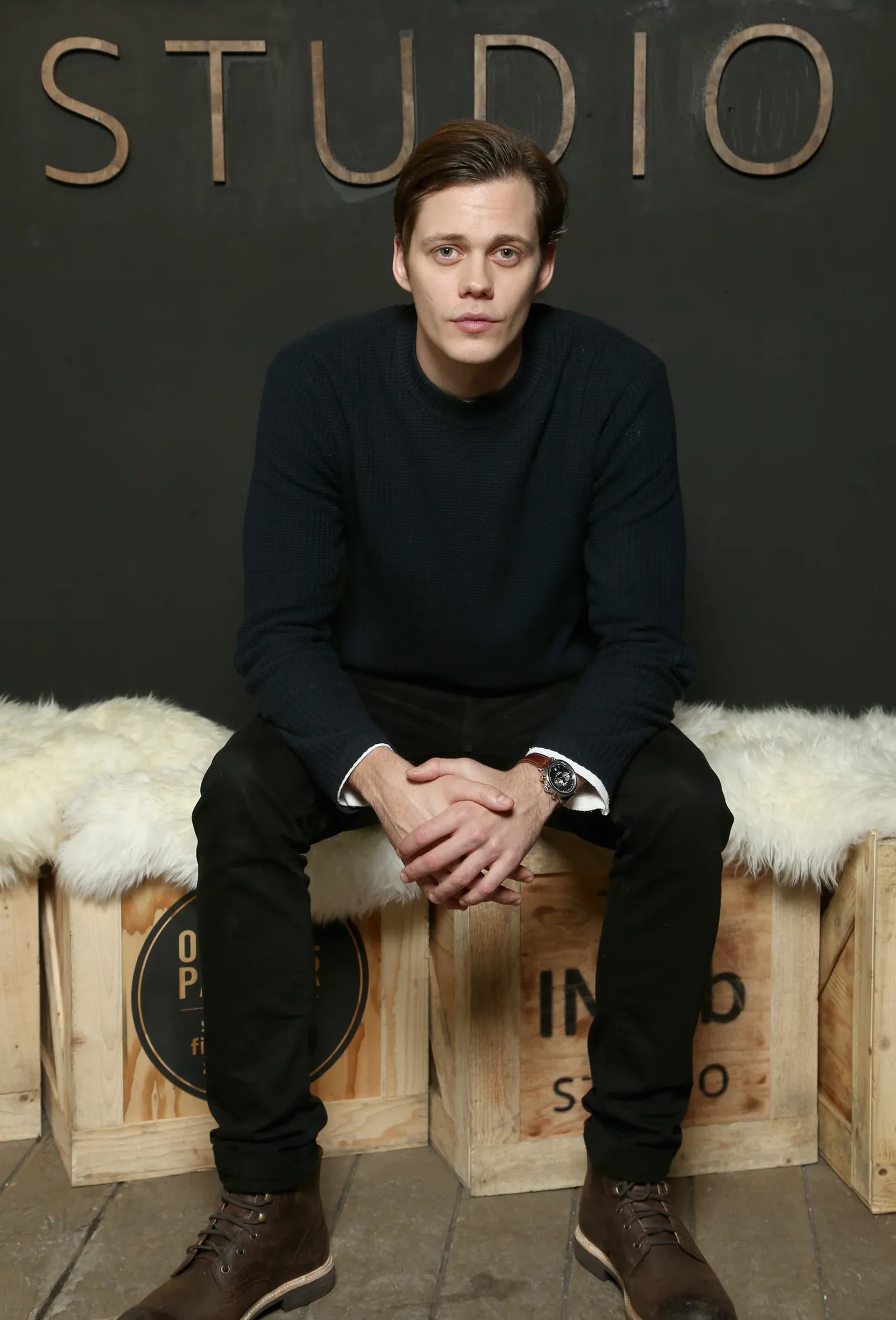 Bill Skarsgård at an event for Assassination Nation (2018)