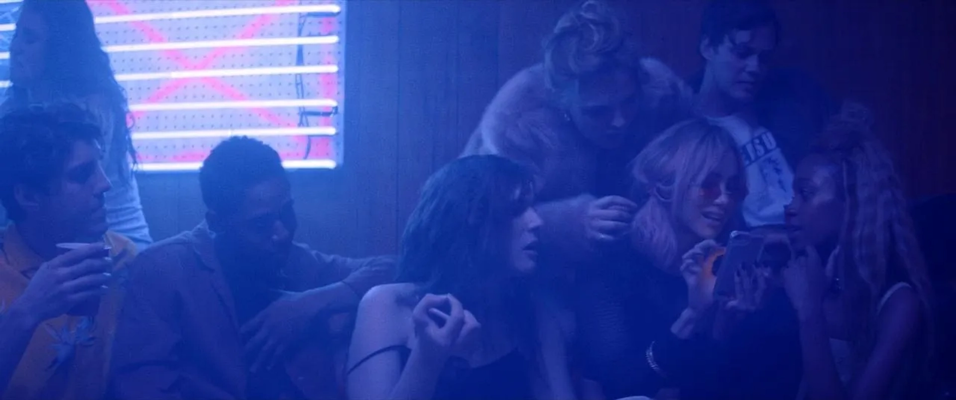 Bill Skarsgård, Odessa Young, Suki Waterhouse, Hari Nef, and Abra in Assassination Nation (2018)