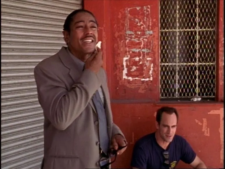 Giancarlo Esposito and Christopher Meloni in Homicide: Life on the Street (1993)