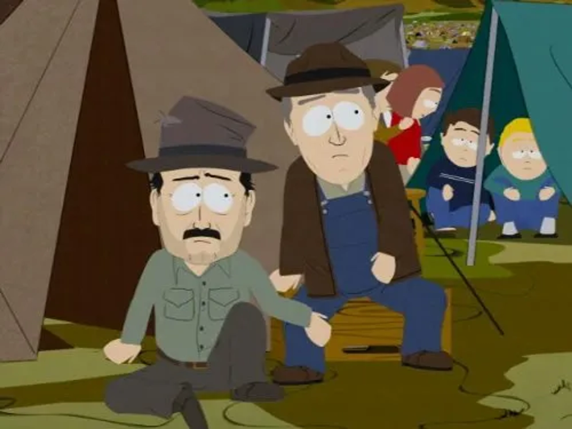Matt Stone and Trey Parker in South Park (1997)