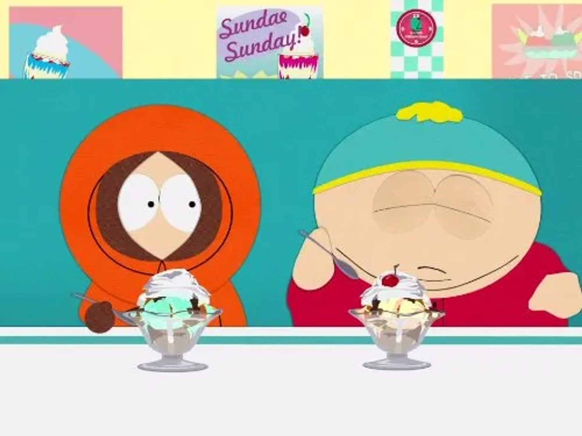 Matt Stone and Trey Parker in South Park (1997)