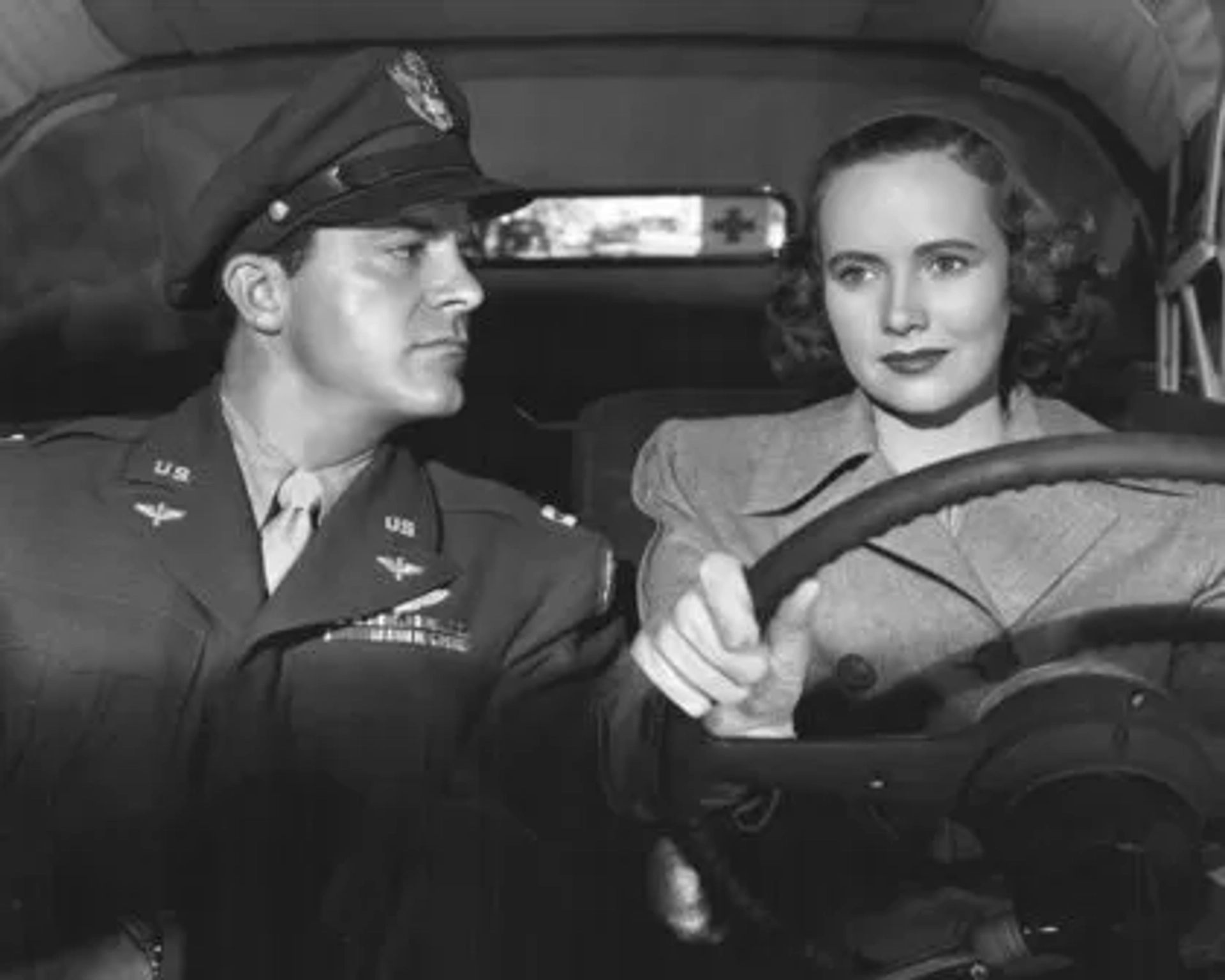 Dana Andrews & Teresa Wright