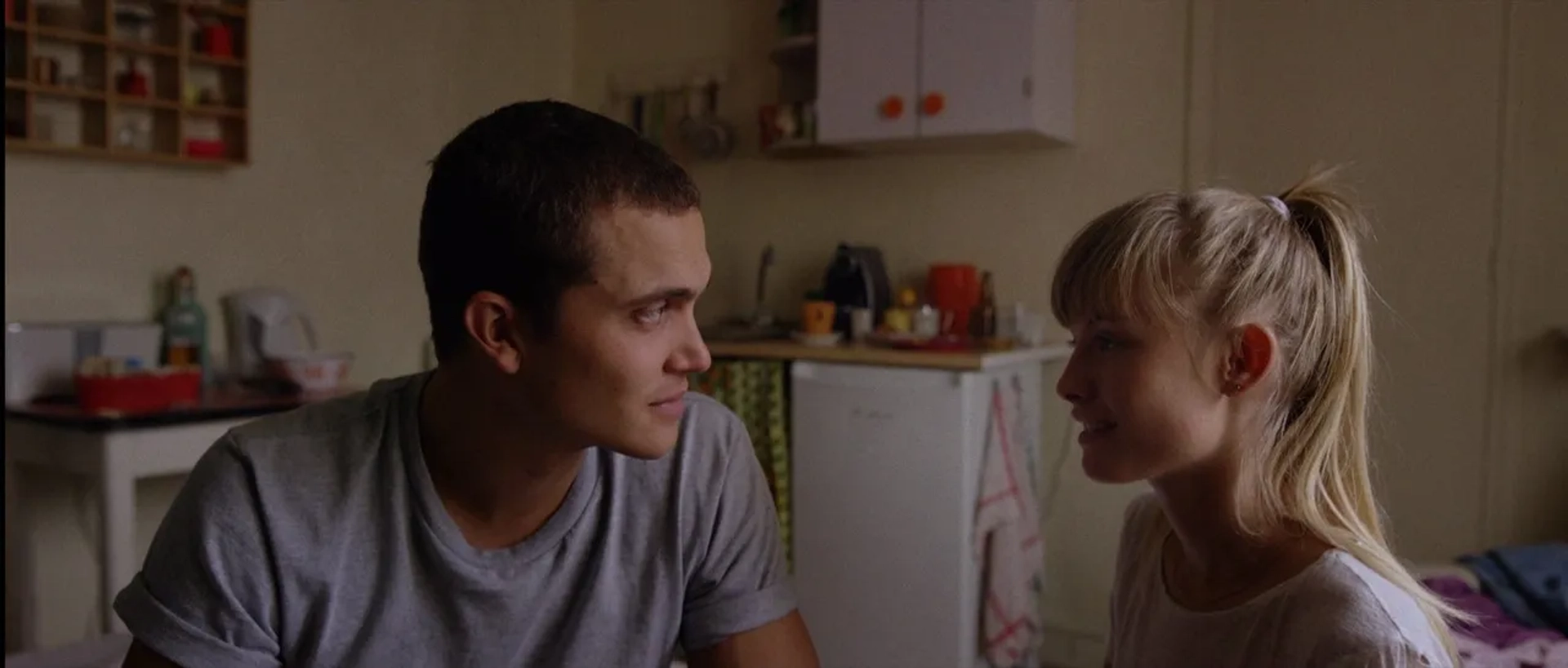 Karl Glusman and Klara Kristin in Love (2015)