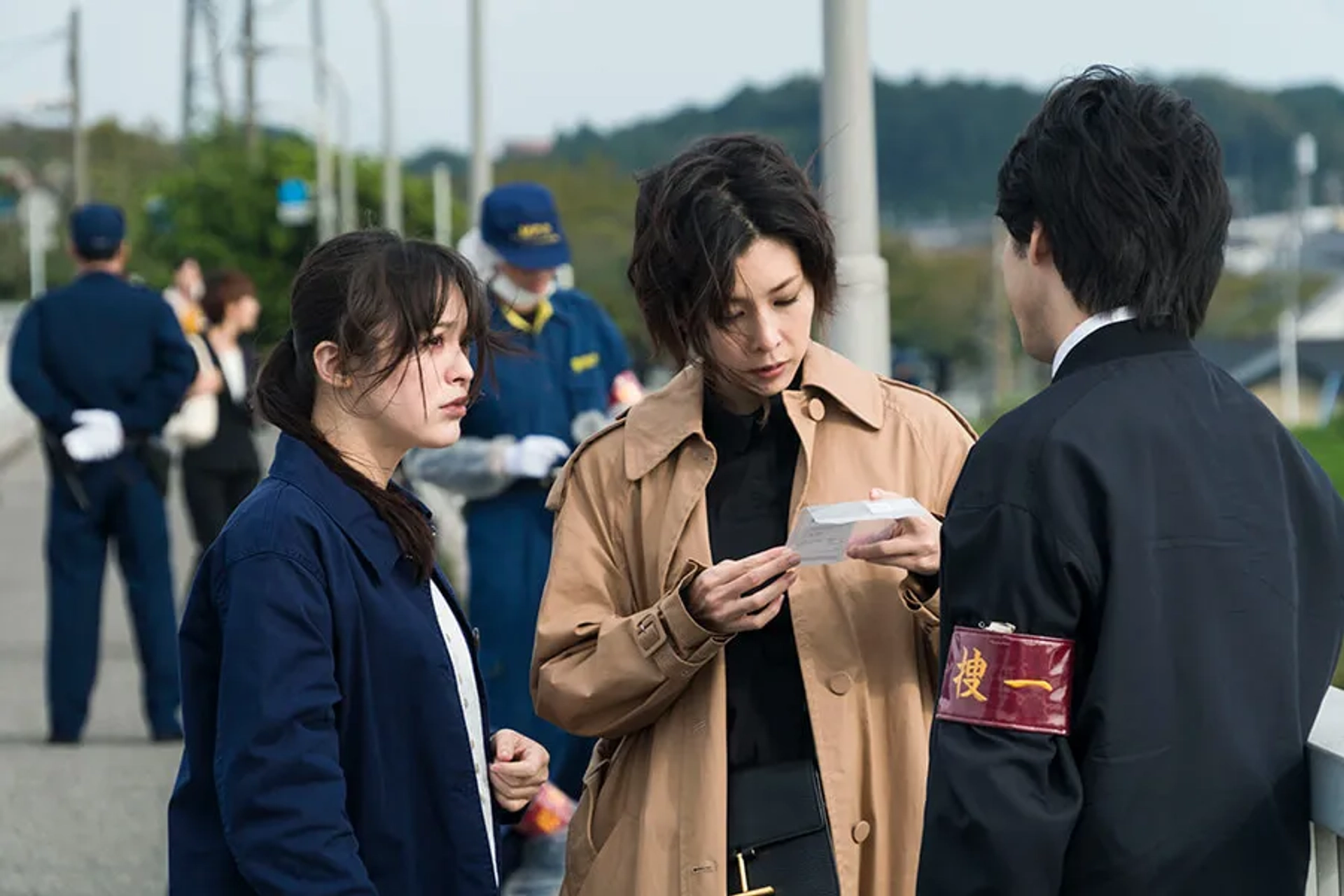 Yûko Takeuchi and Shihori Kanjiya in Miss Sherlock (2018)