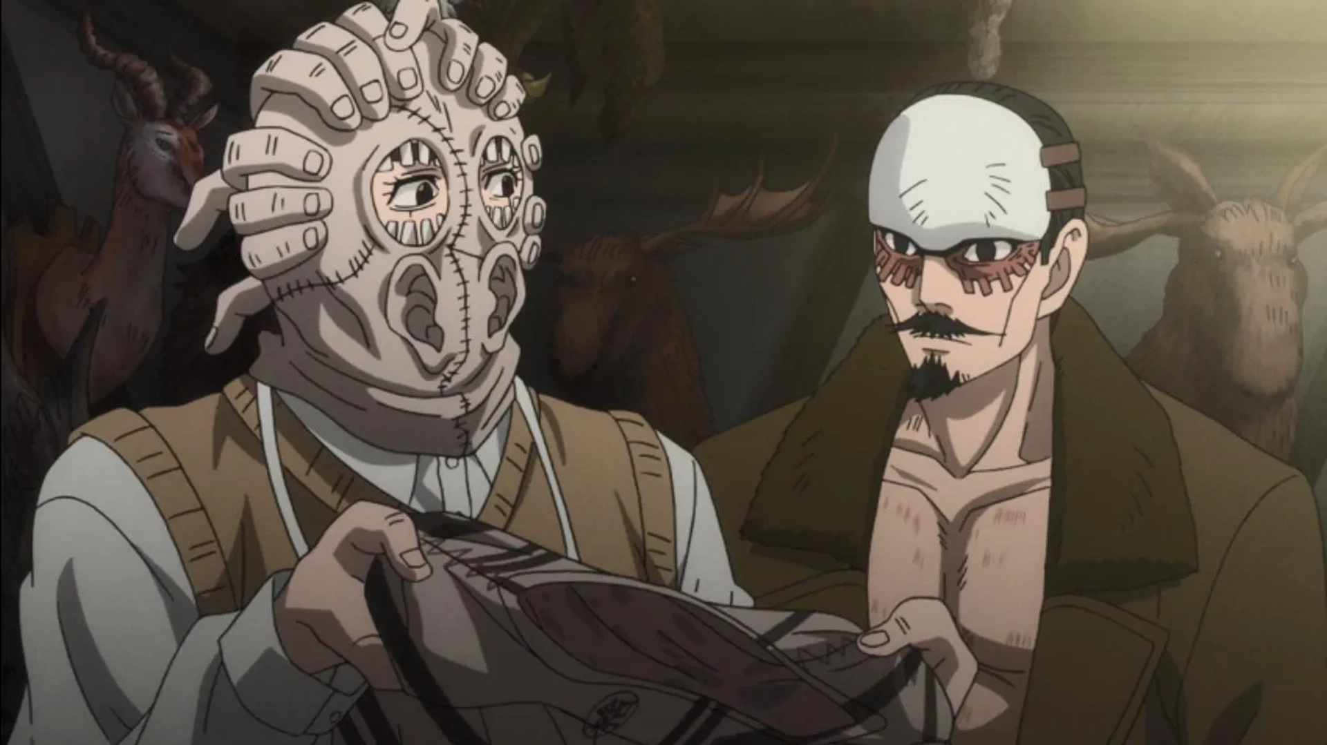 Hôchû Ôtsuka and Yuma Uchida in Golden Kamuy (2018)