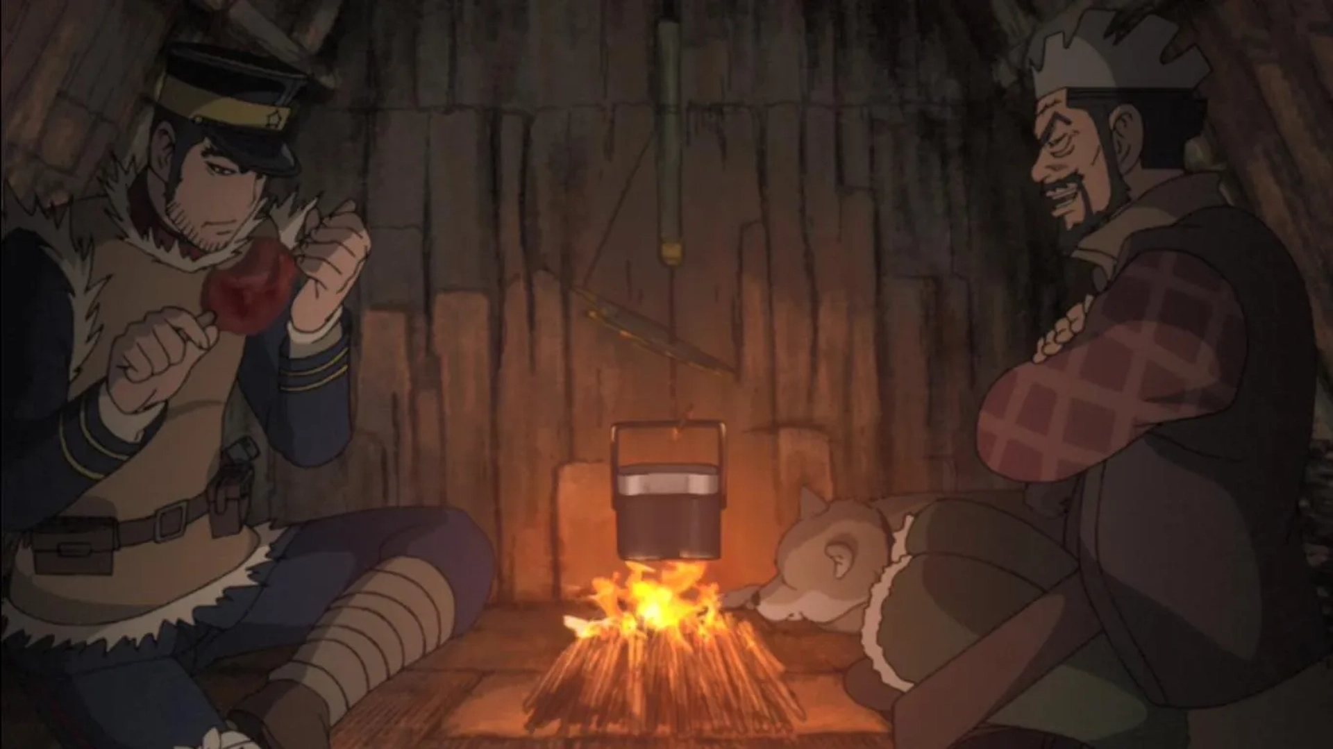 Akio Ôtsuka and Yoshimasa Hosoya in Golden Kamuy (2018)