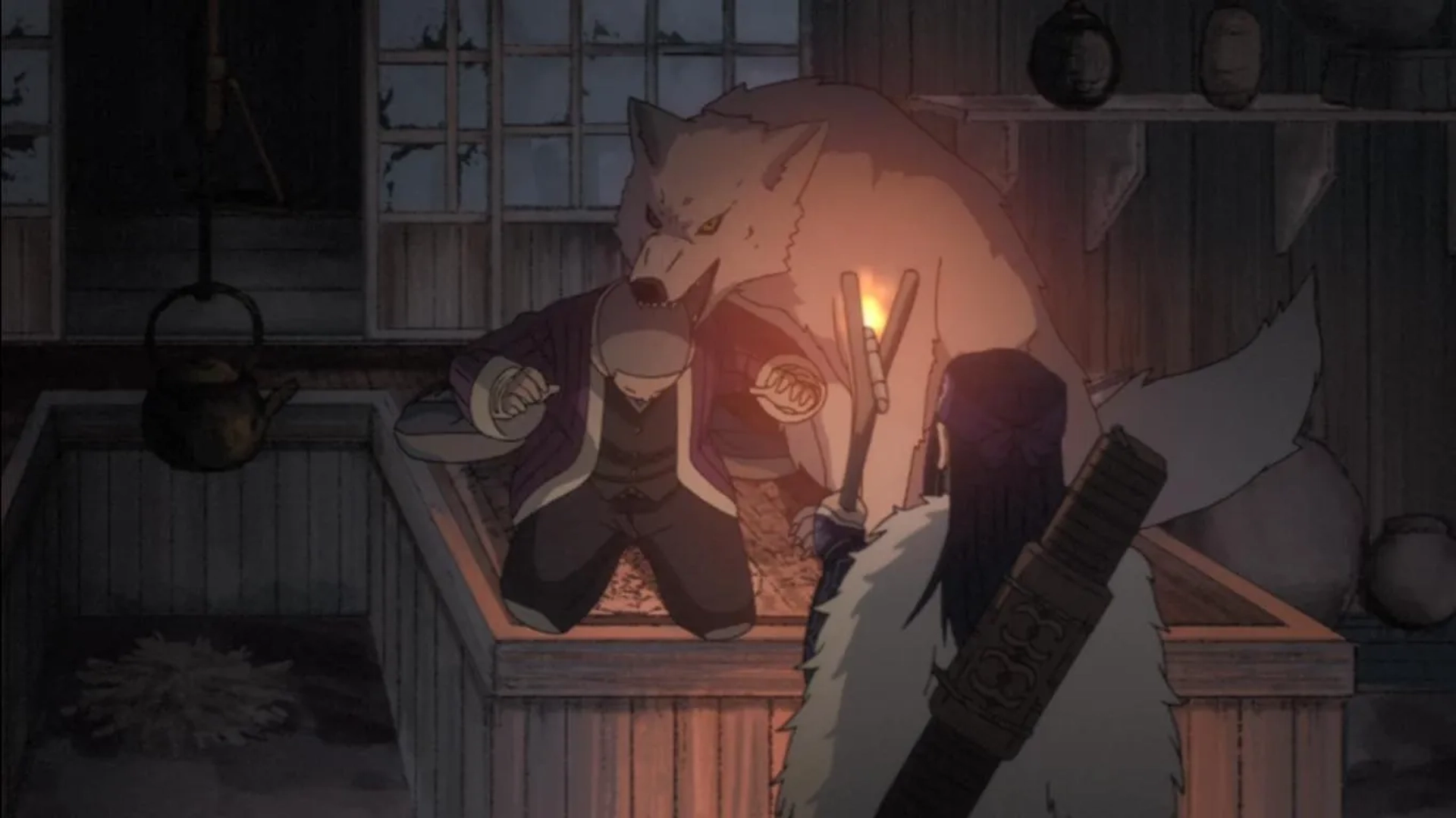 Kentarô Itô and Haruka Shiraishi in Golden Kamuy (2018)