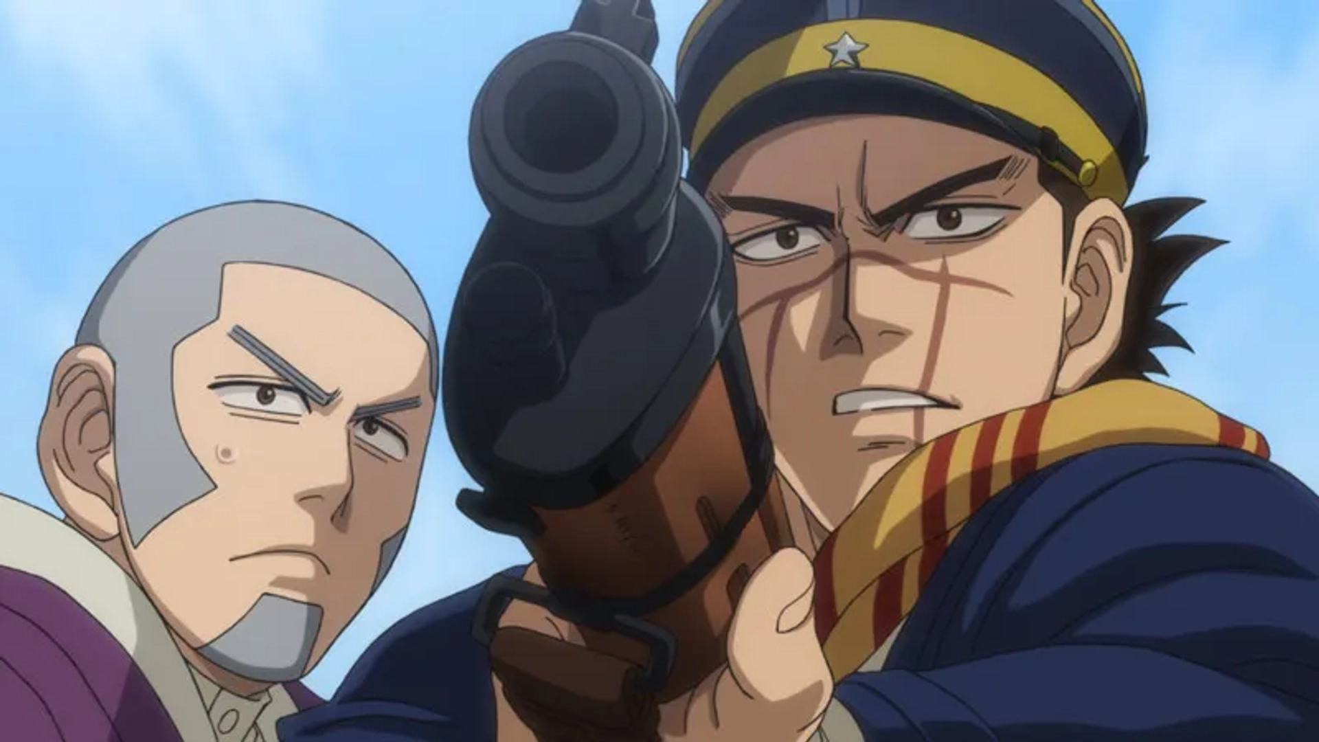 Kentarô Itô and Chikahiro Kobayashi in Golden Kamuy (2018)