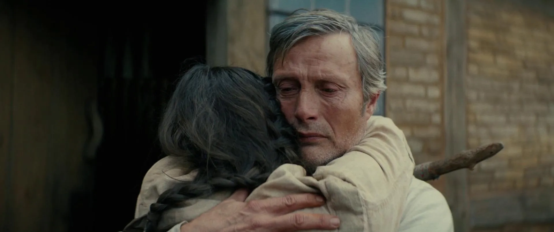 Mads Mikkelsen and Laura Bilgrau Eskild-Jensen in The Promised Land (2023)