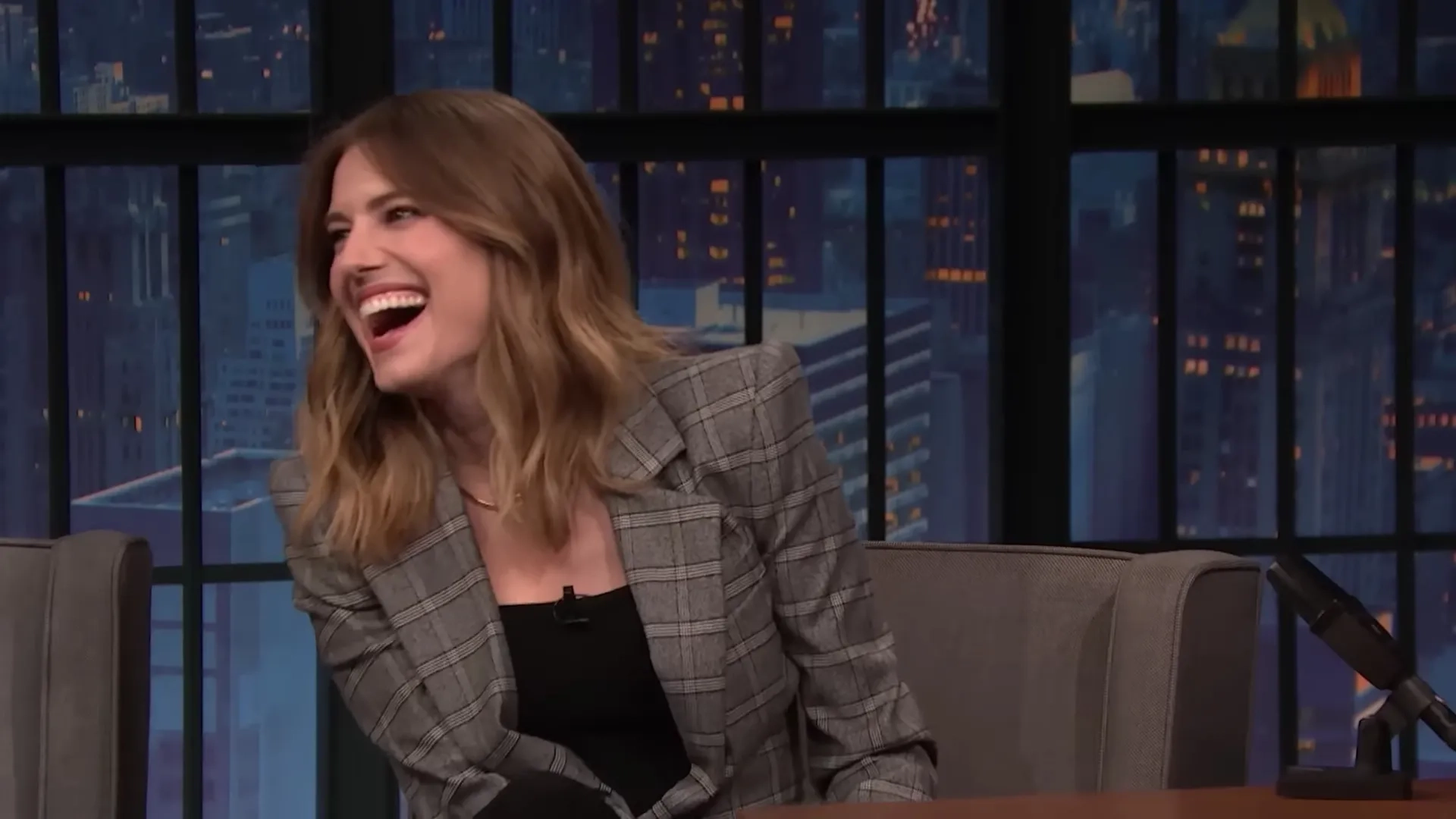 Allison Williams in Late Night with Seth Meyers: Allison Williams/Fisher Stevens (2023)