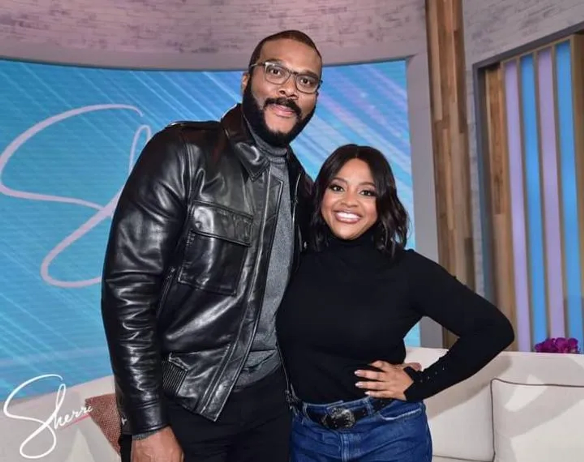 Sherri Shepherd and Tyler Perry in Sherri (2022)