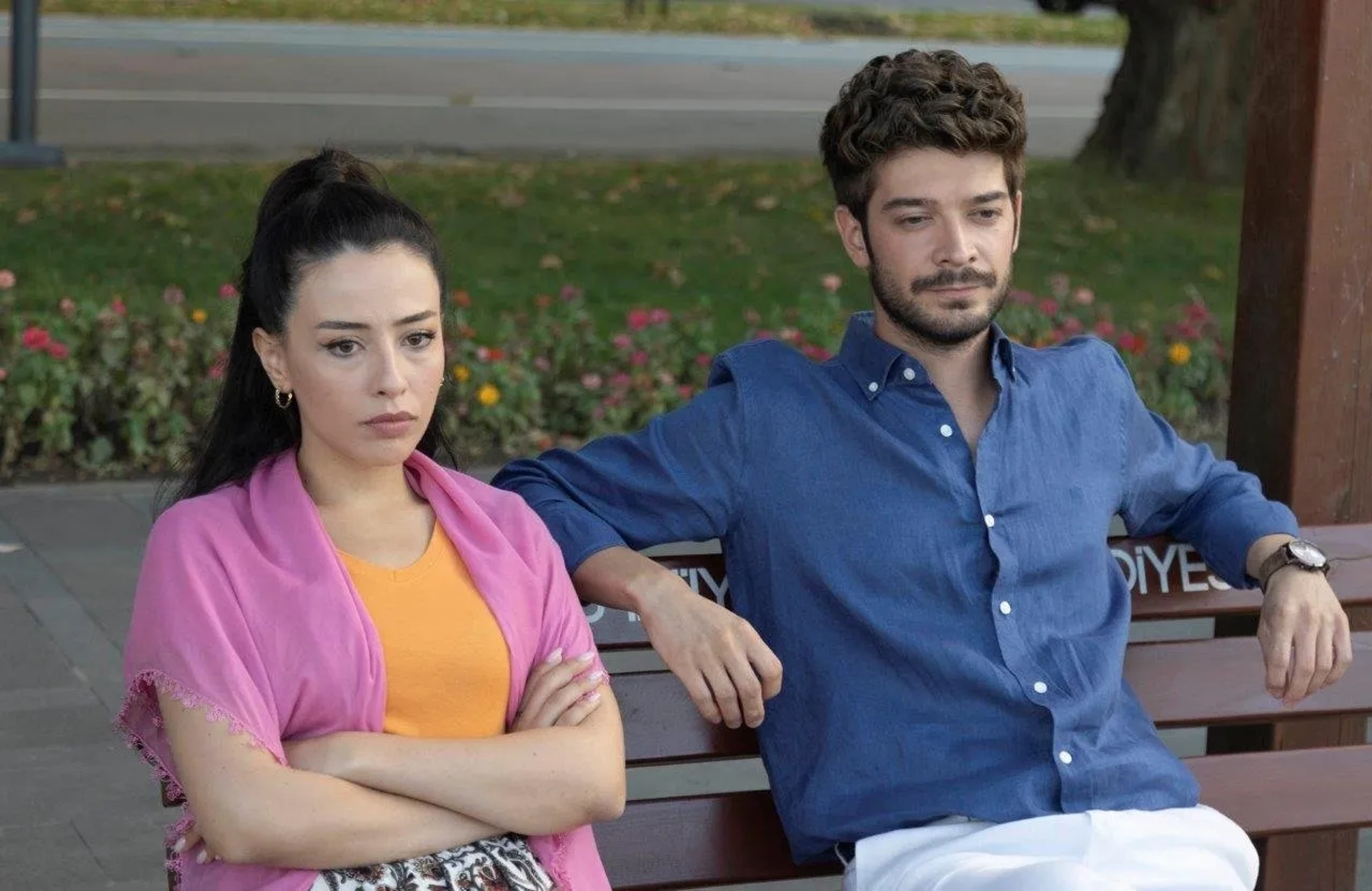 Burak Can and Ilayda Ildir in Vermem Seni Ellere (2023)