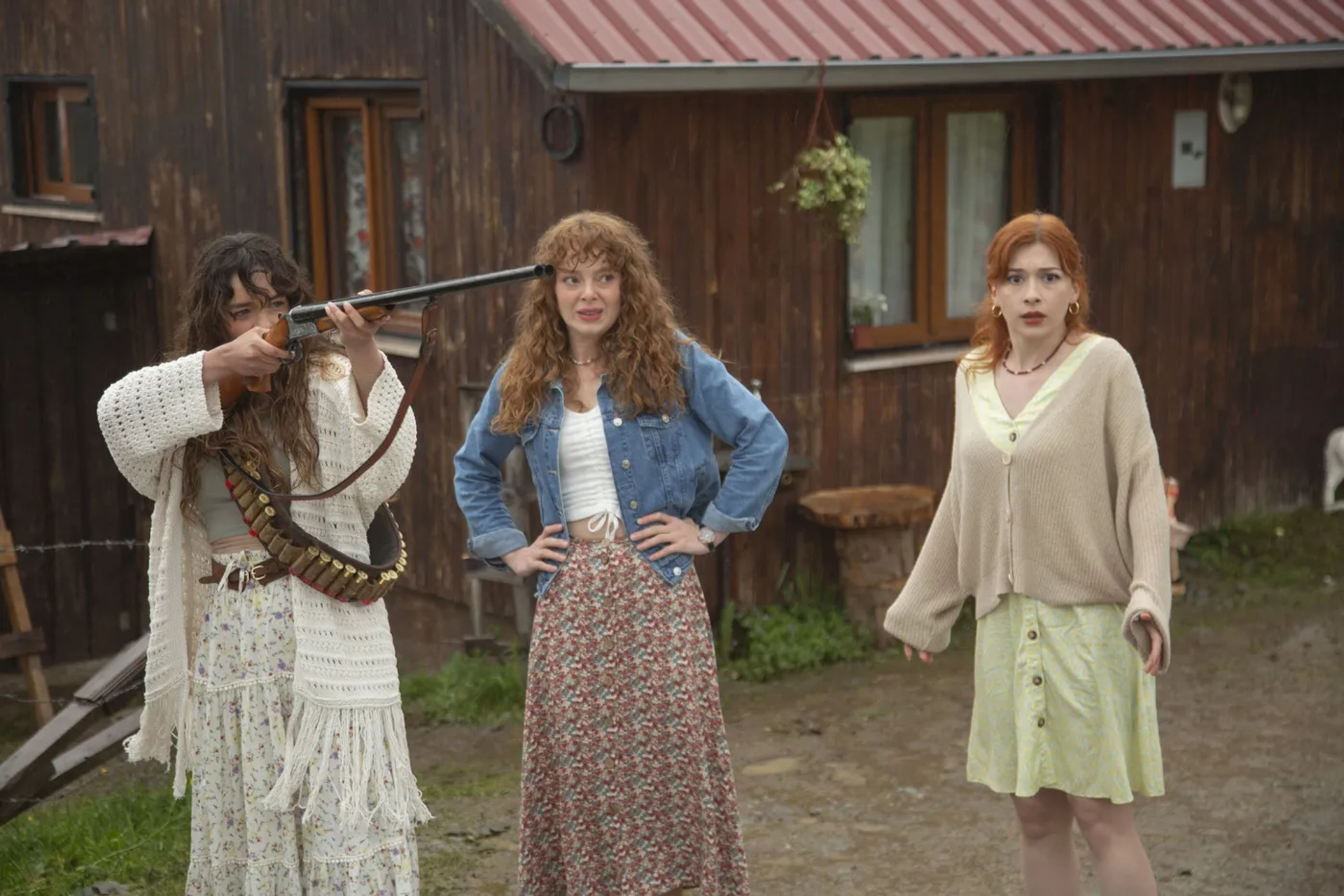 Seyma Pece, Ipek Özagan, and Buse Meral in Vermem Seni Ellere (2023)