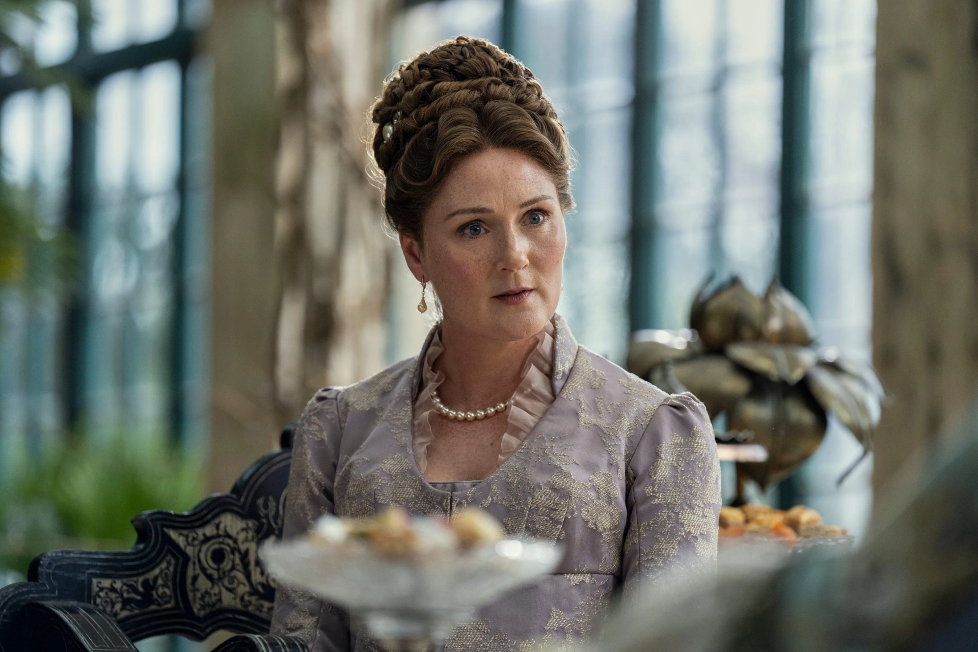 Ruth Gemmell in Queen Charlotte: A Bridgerton Story (2023)