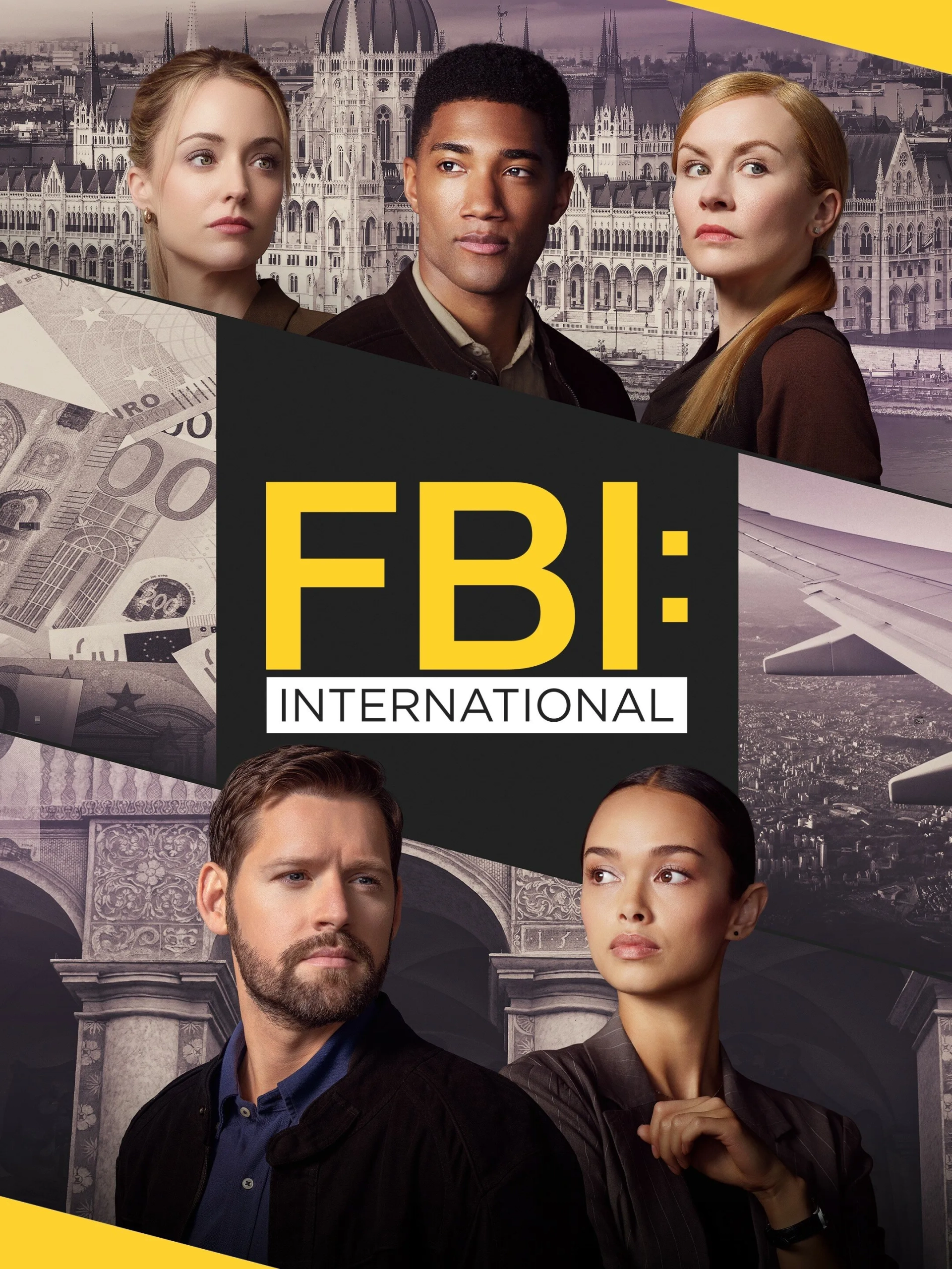 Luke Kleintank, Christina Wolfe, Carter Redwood, Eva-Jane Willis, and Vinessa Vidotto in FBI: International (2021)