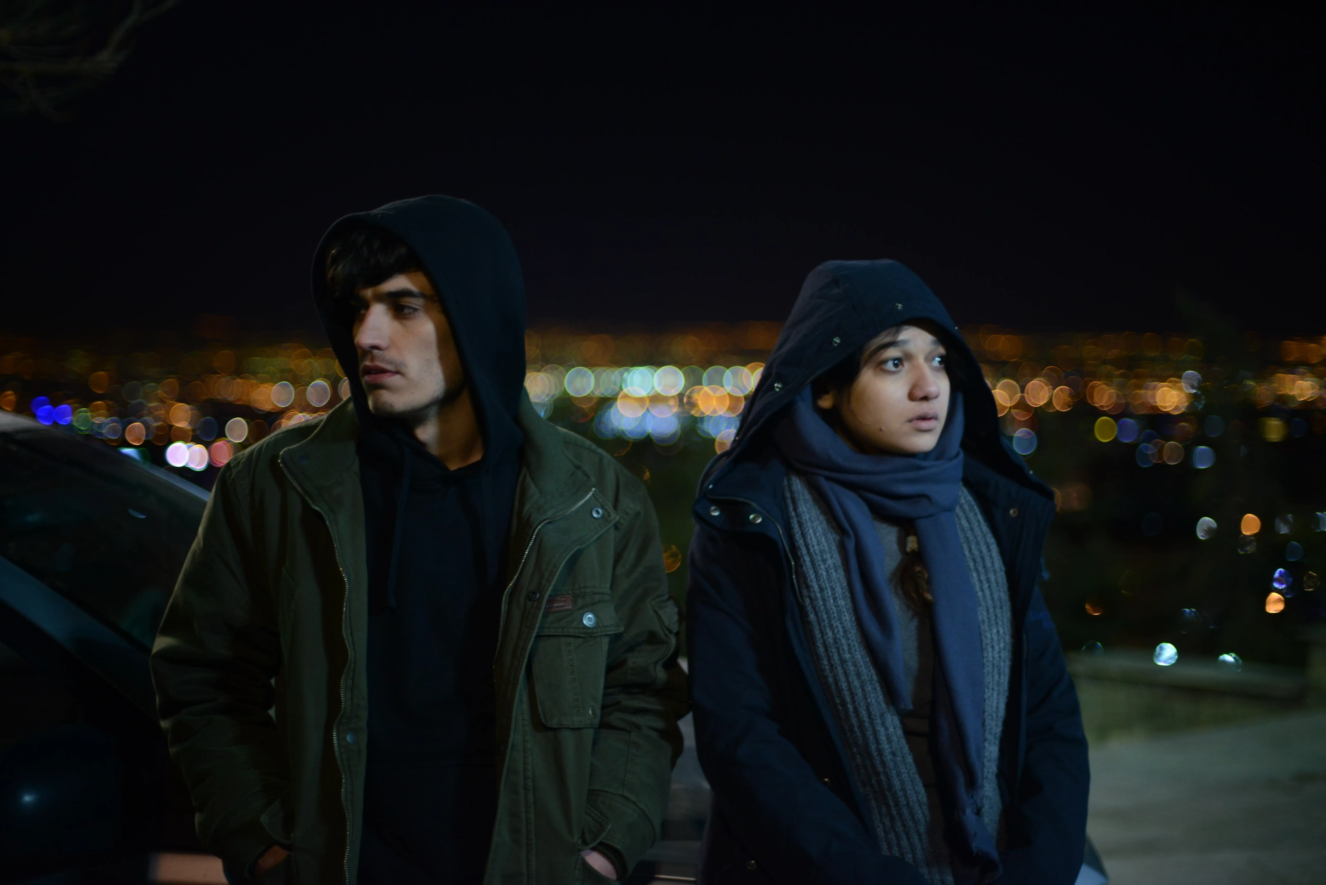 Amirreza Ranjbaran and Sadaf Asgari in Disappearance (2017)