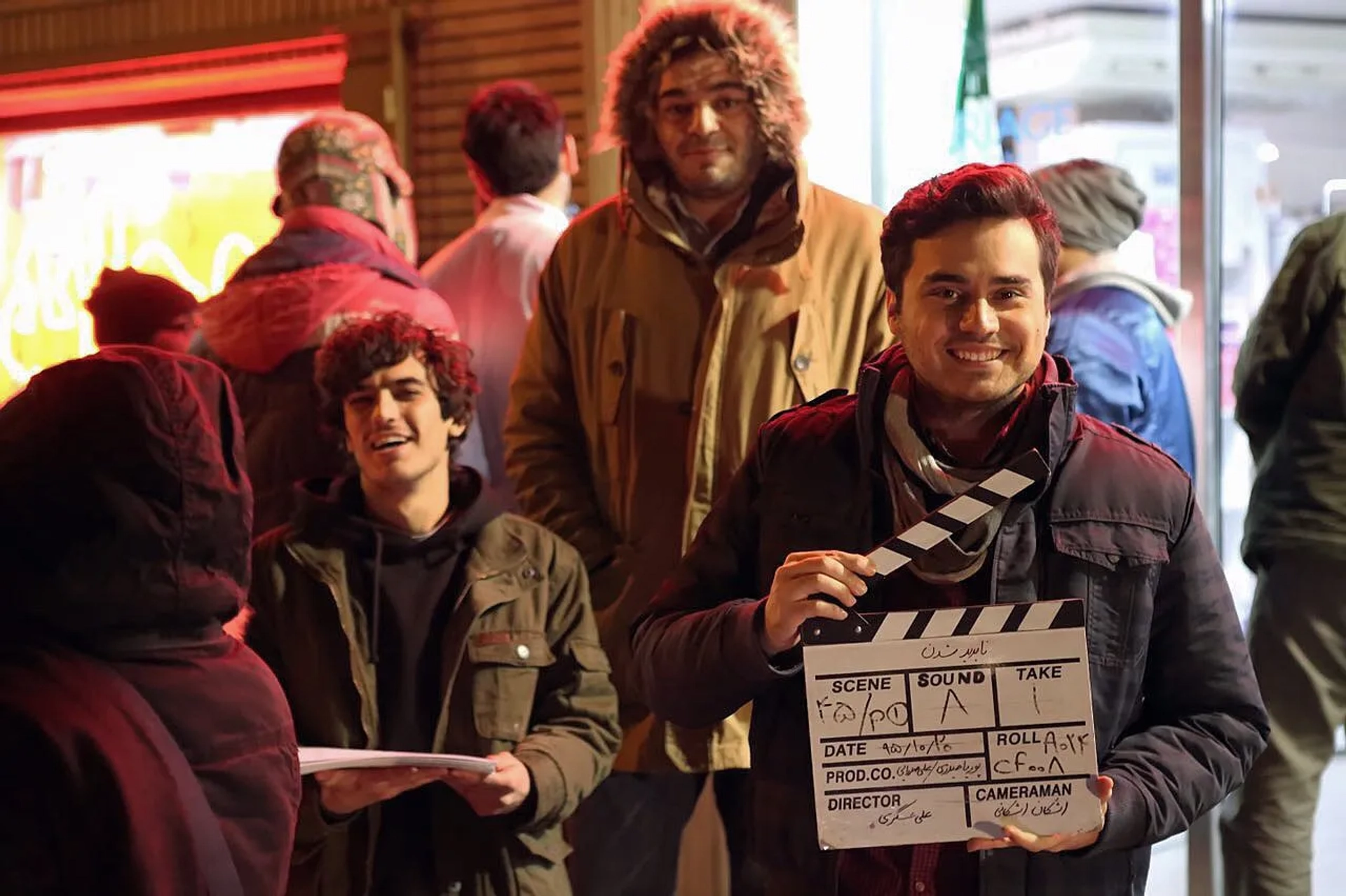 Pouria Heidary Oureh, Mohammad Heidari, and Amirreza Ranjbaran in Disappearance (2017)