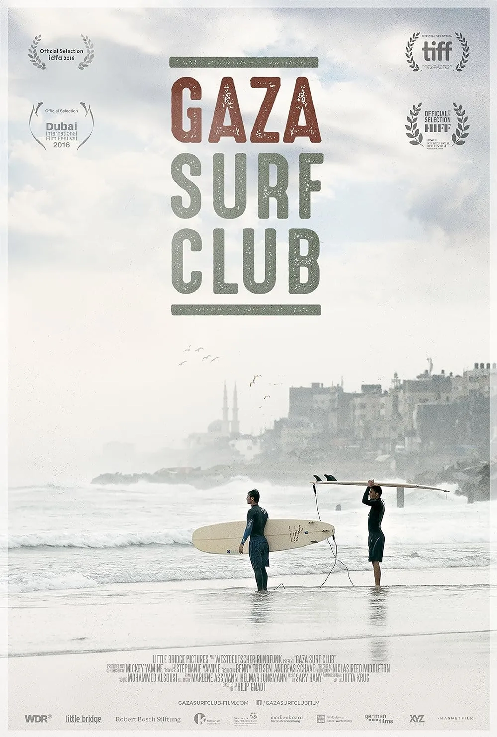 مستند باشگاه موج سواری غزه (Gaza Surf Club 2016)