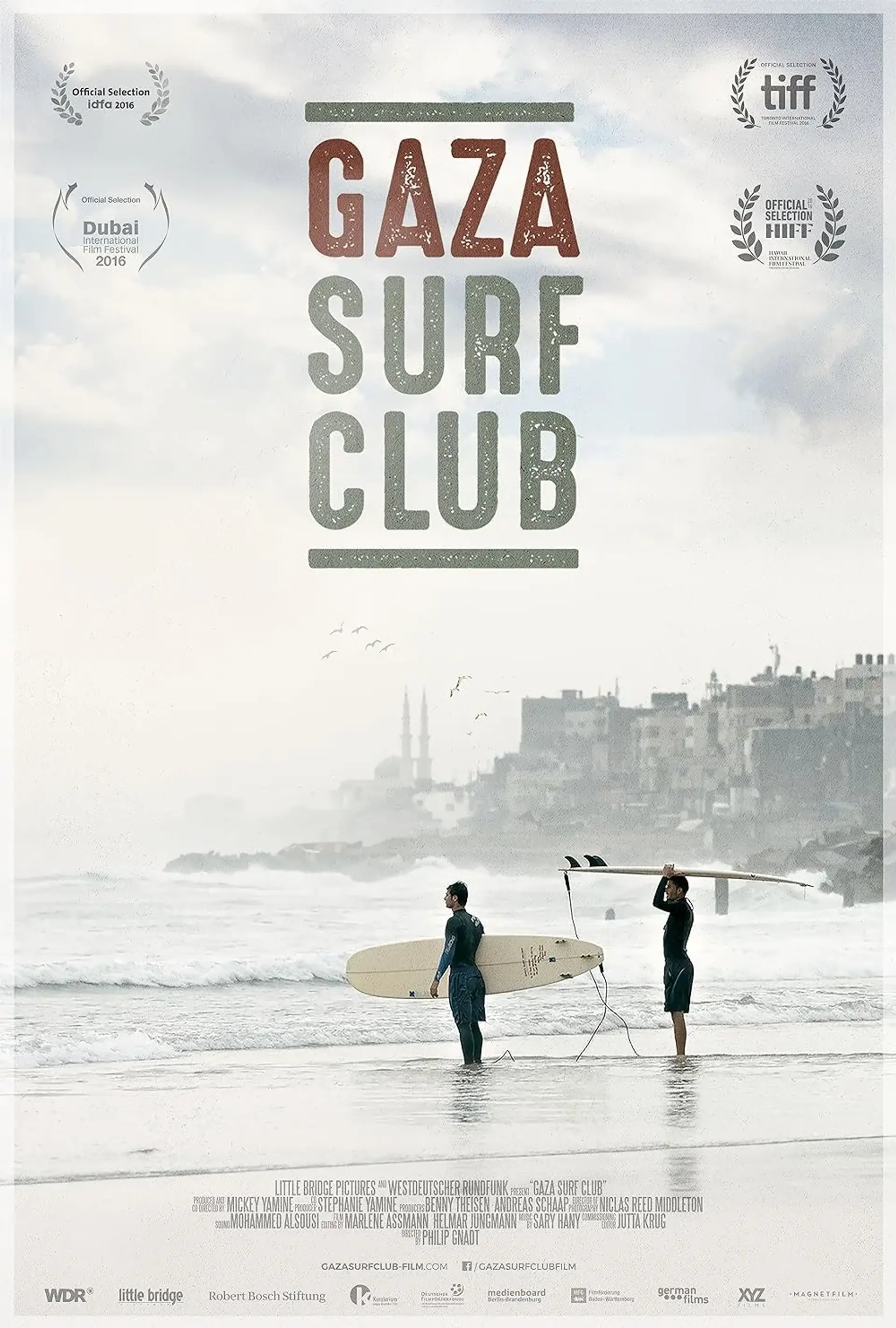 مستند باشگاه موج سواری غزه (Gaza Surf Club 2016)