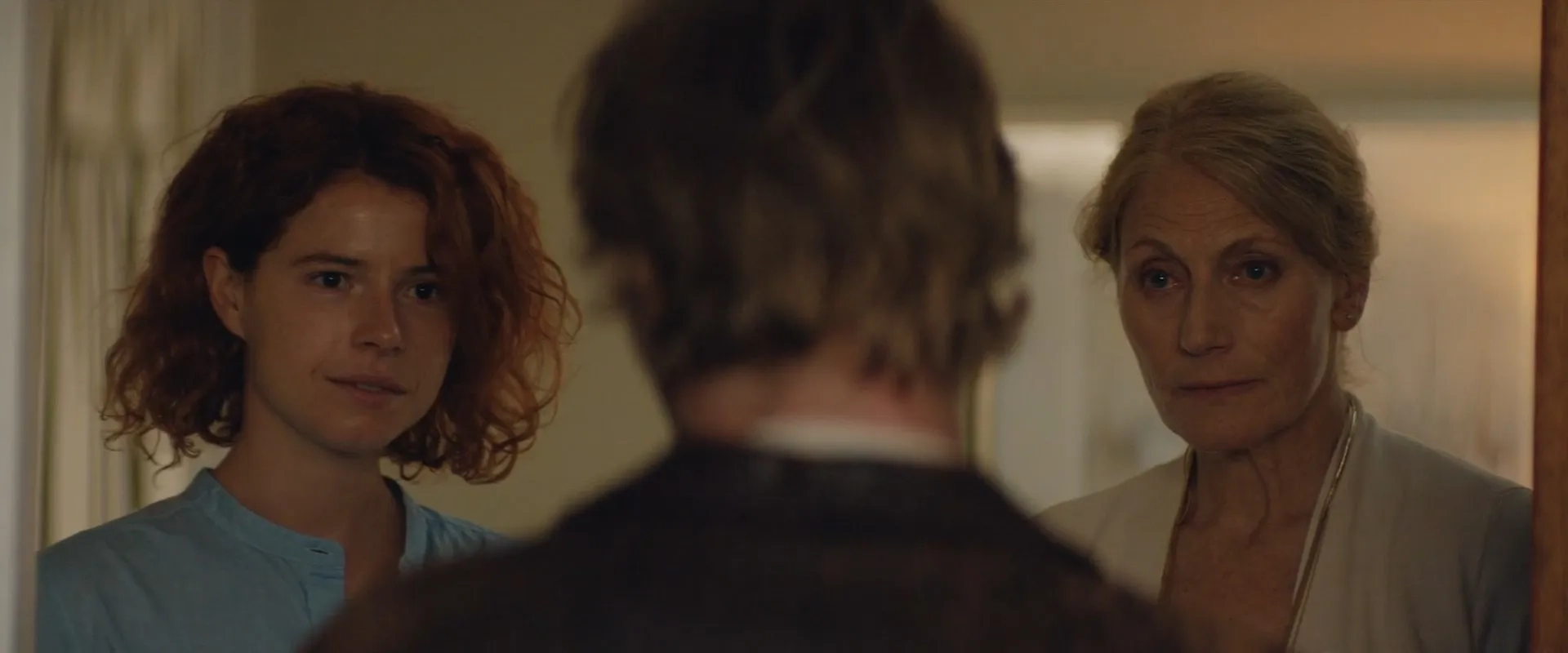 Olwen Fouéré and Jessie Buckley in Beast (2017)