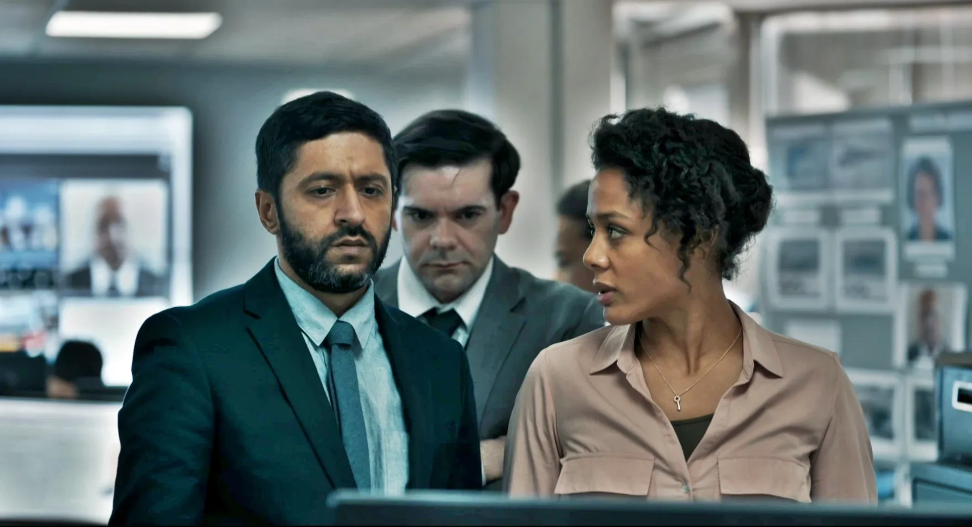 Stephen Samson and Nina Toussaint-White in Bodyguard (2018)