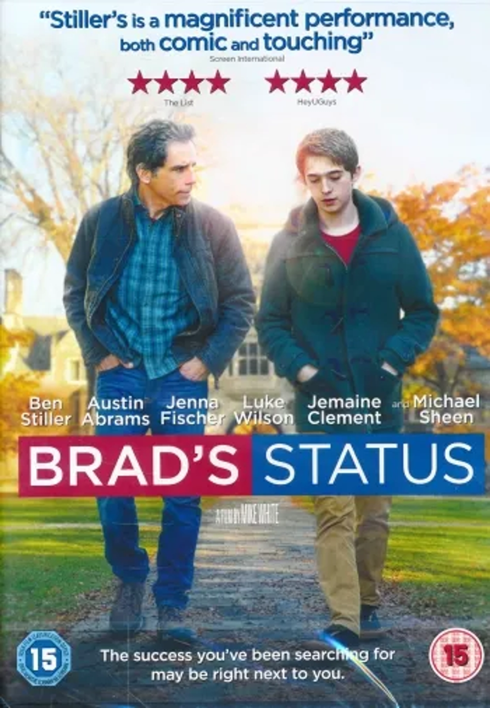 Ben Stiller and Austin Abrams in Brad's Status (2017)