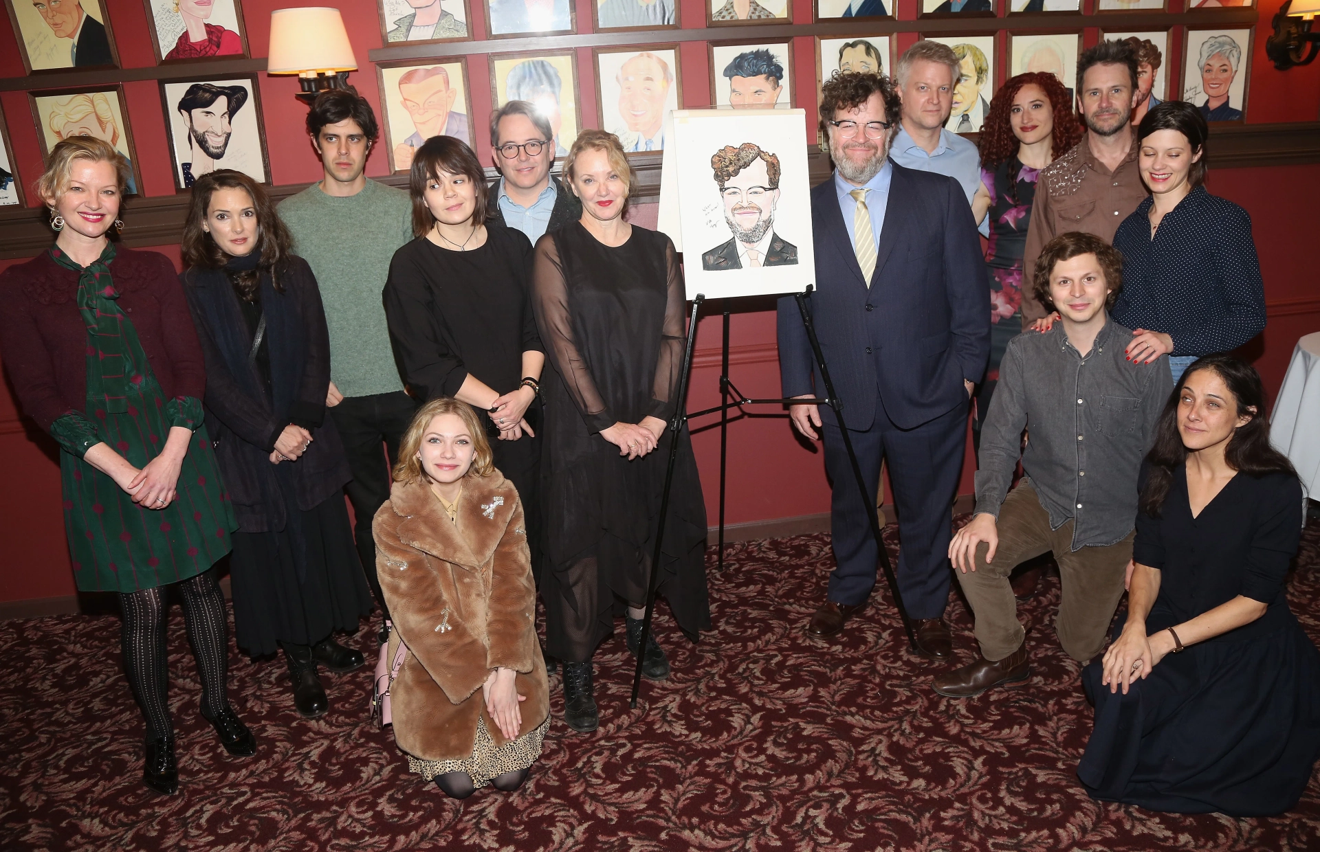 Winona Ryder, Gretchen Mol, Michael Cera, Kenneth Lonergan, J. Smith-Cameron, Lily Thorne, Tavi Gevinson, and CJ Wilson at an event for Manchester by the Sea (2016)