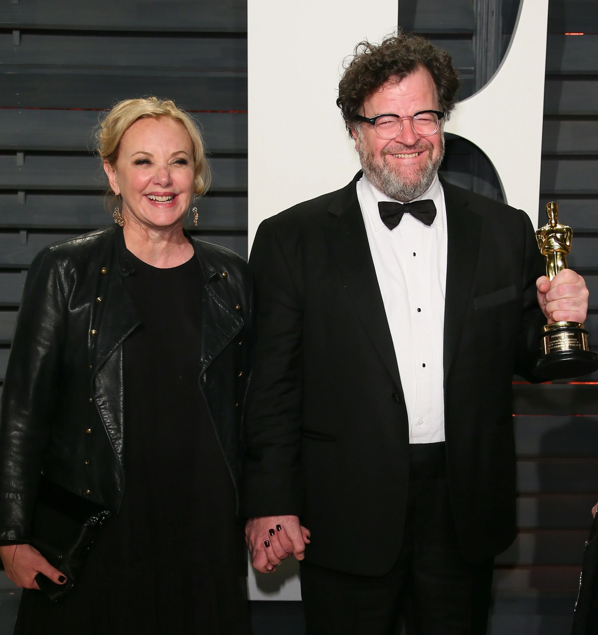 Kenneth Lonergan and J. Smith-Cameron at an event for Manchester by the Sea (2016)