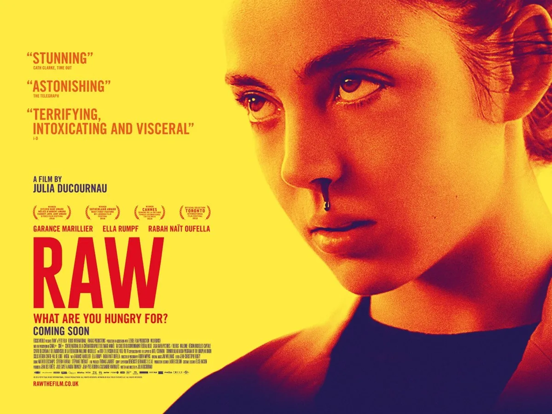 Garance Marillier in Raw (2016)