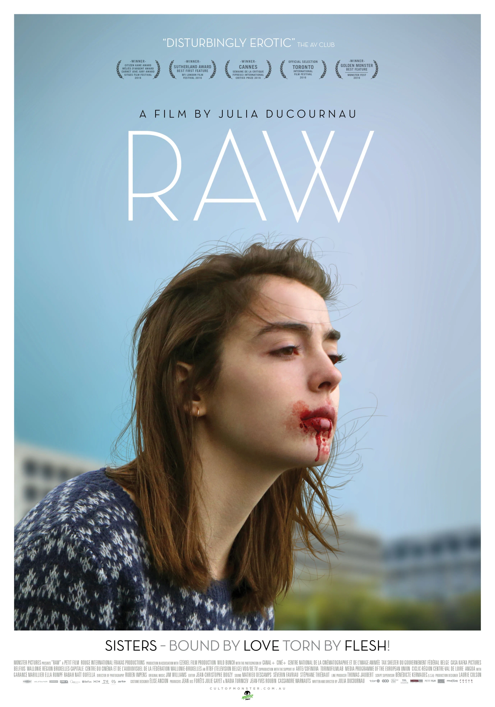 Garance Marillier in Raw (2016)