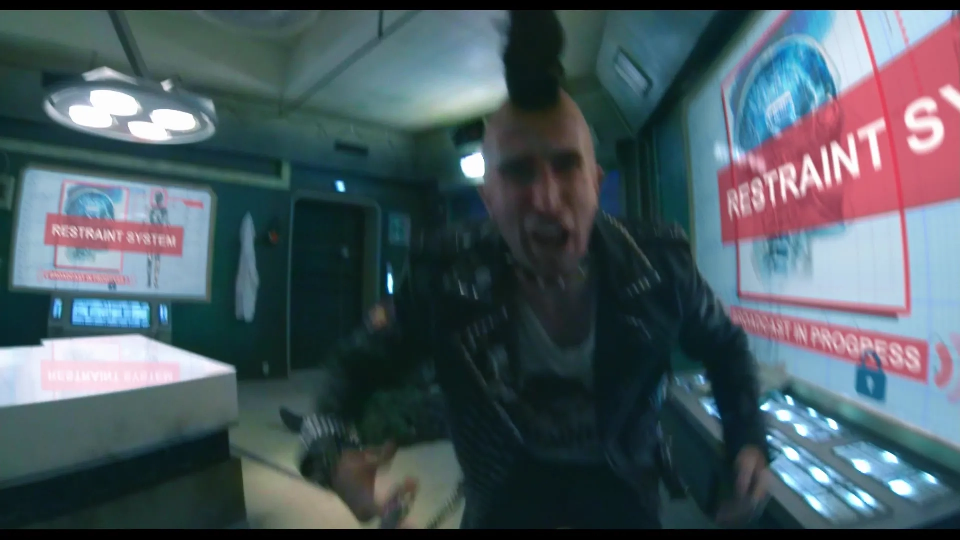 Sharlto Copley in Hardcore Henry (2015)