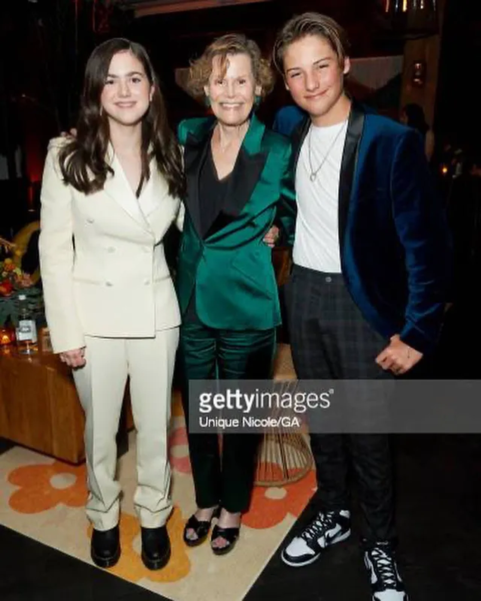 Abby Ryder Fortson, Zack Brooks and Judy Blume