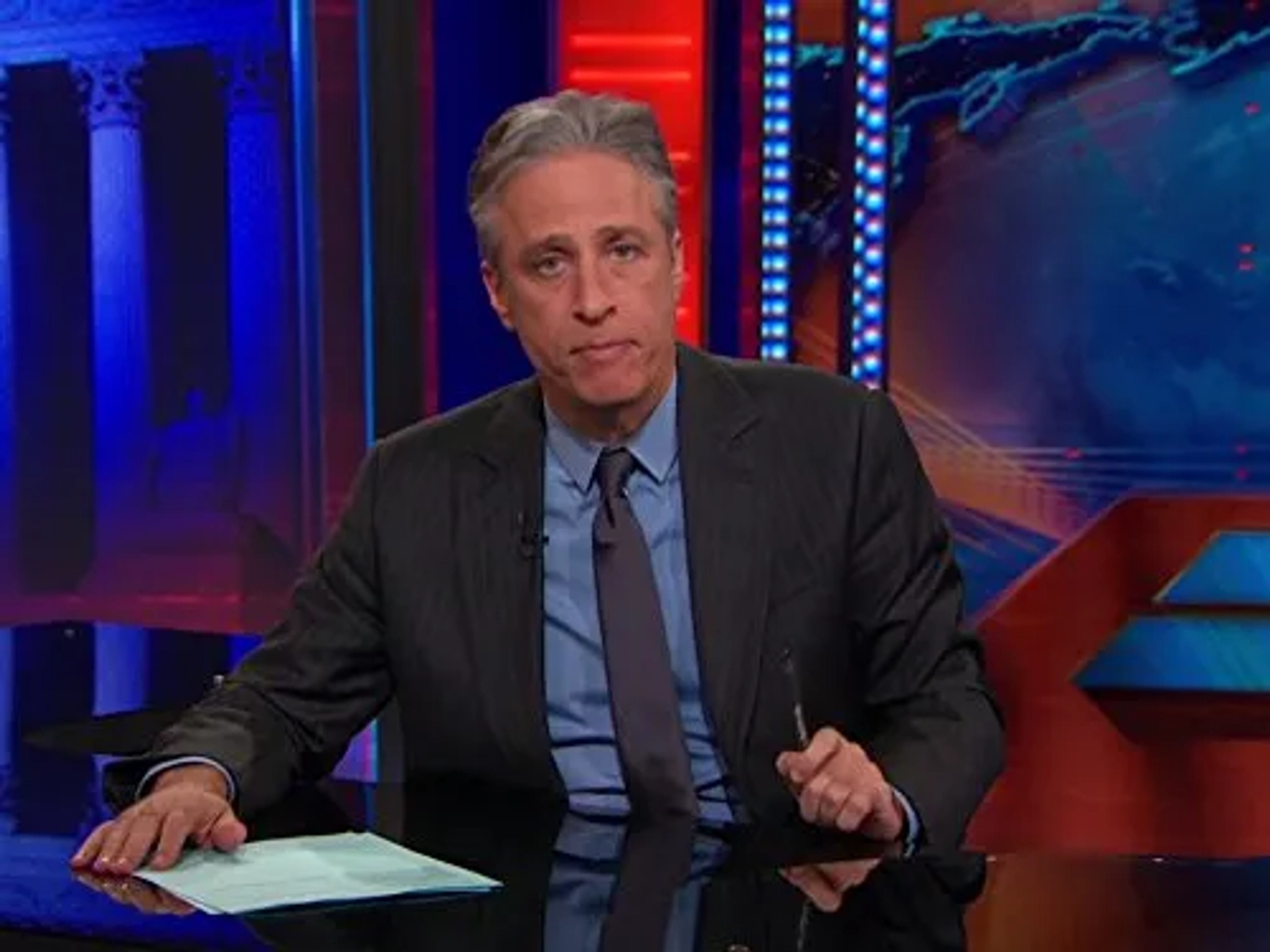 Jon Stewart in The Daily Show (1996)