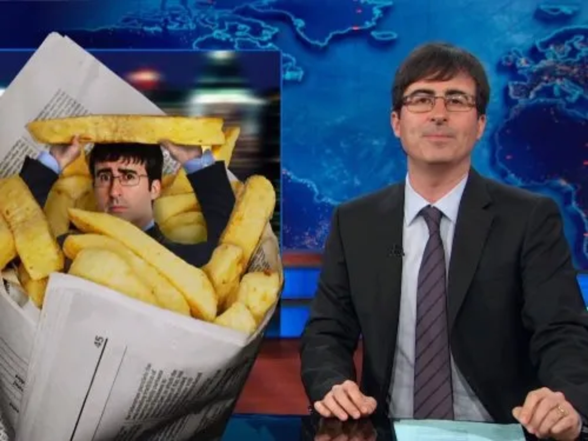 John Oliver in The Daily Show (1996)