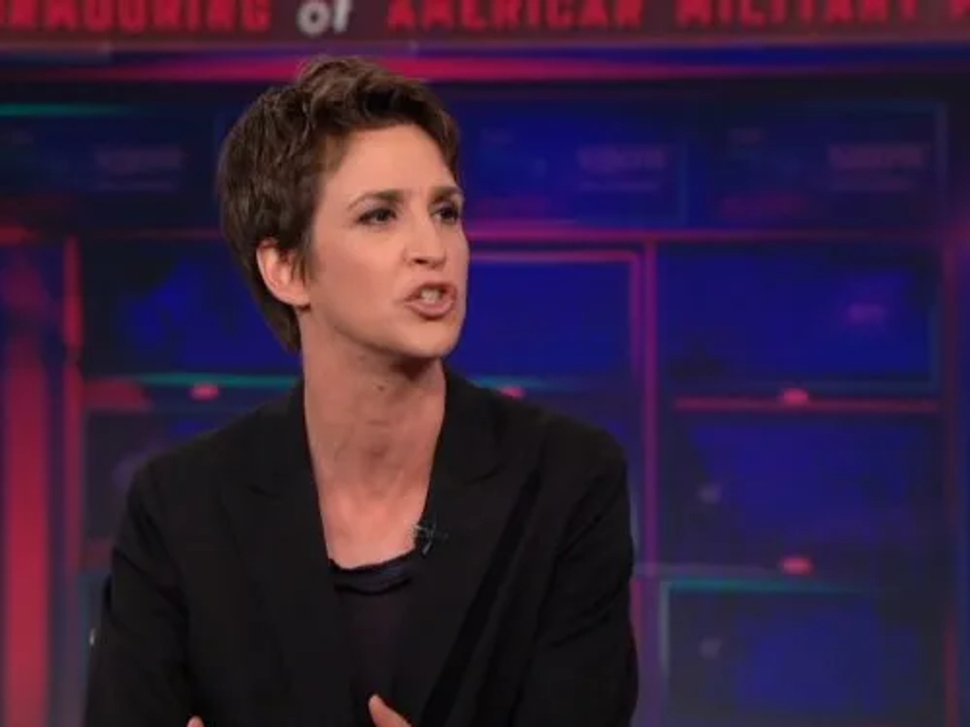 Rachel Maddow in The Daily Show (1996)