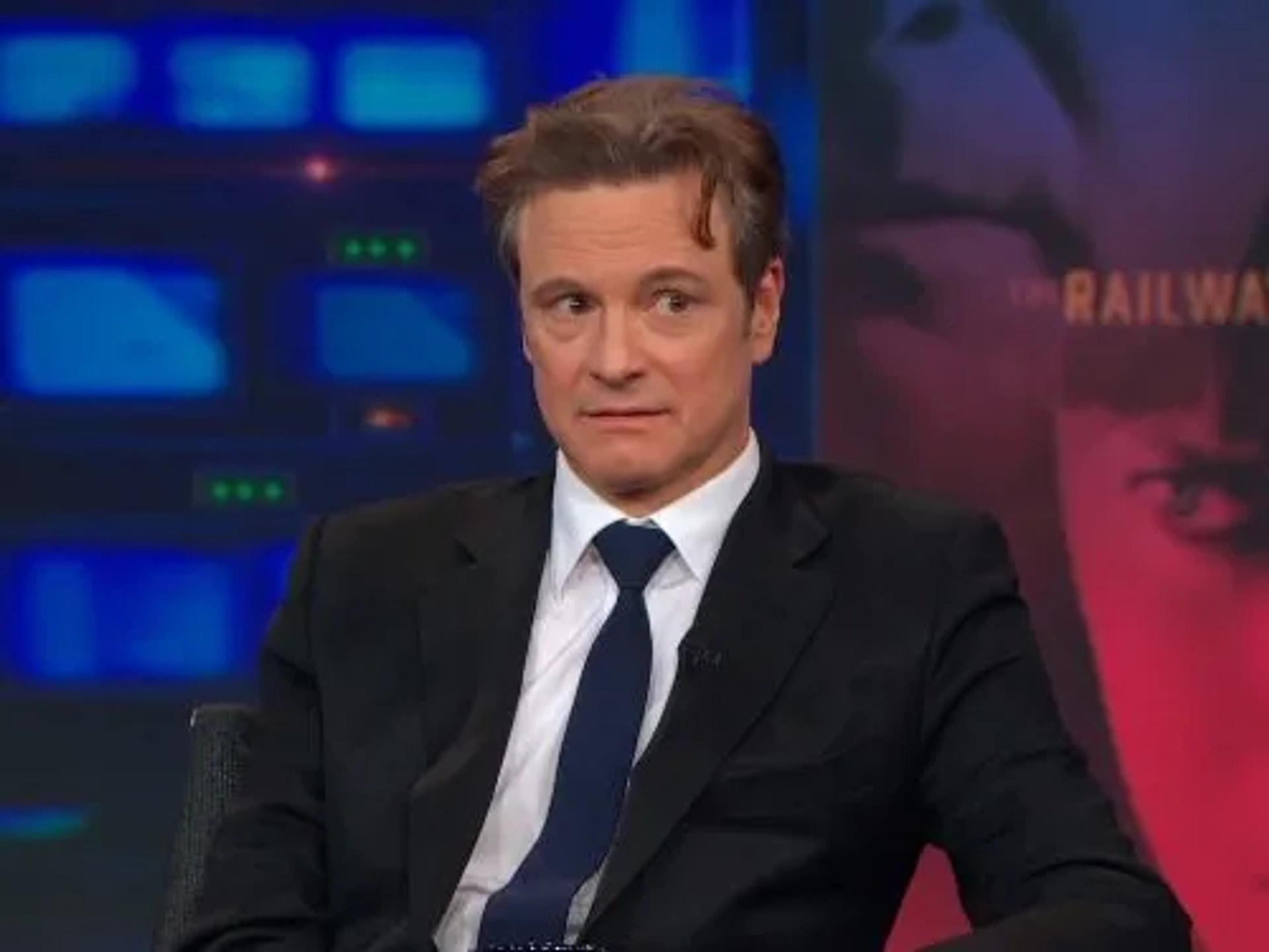 Colin Firth in The Daily Show (1996)