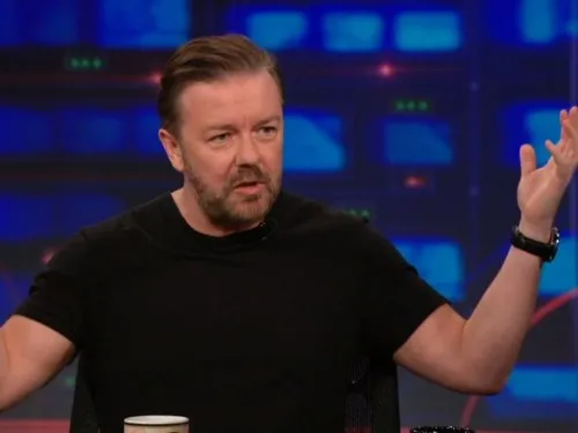 Ricky Gervais in The Daily Show (1996)