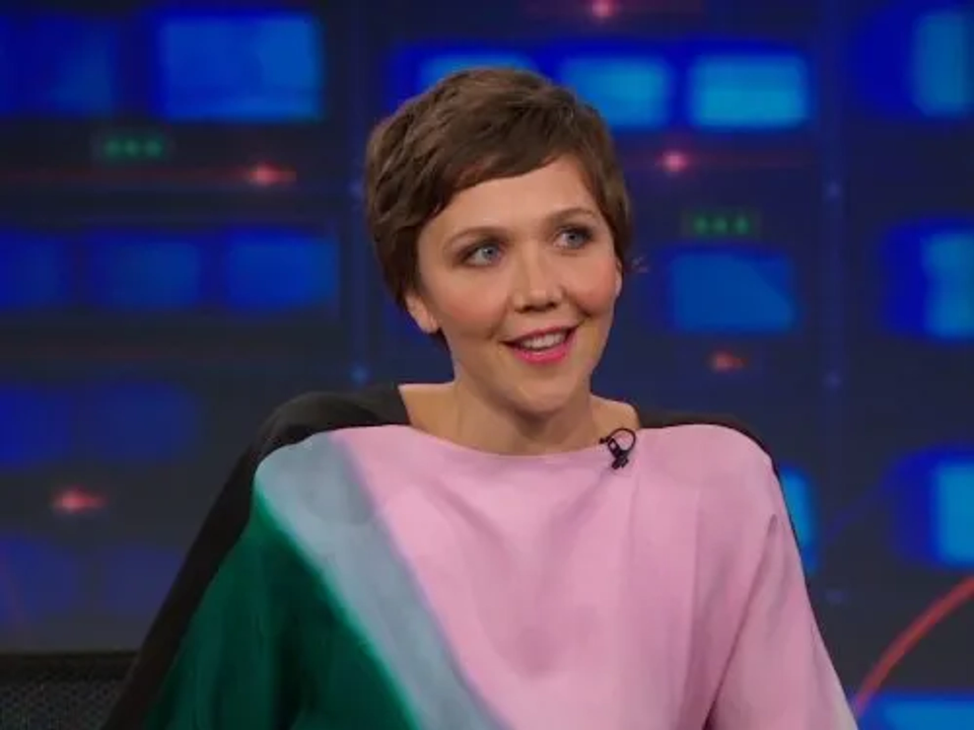 Maggie Gyllenhaal in The Daily Show (1996)