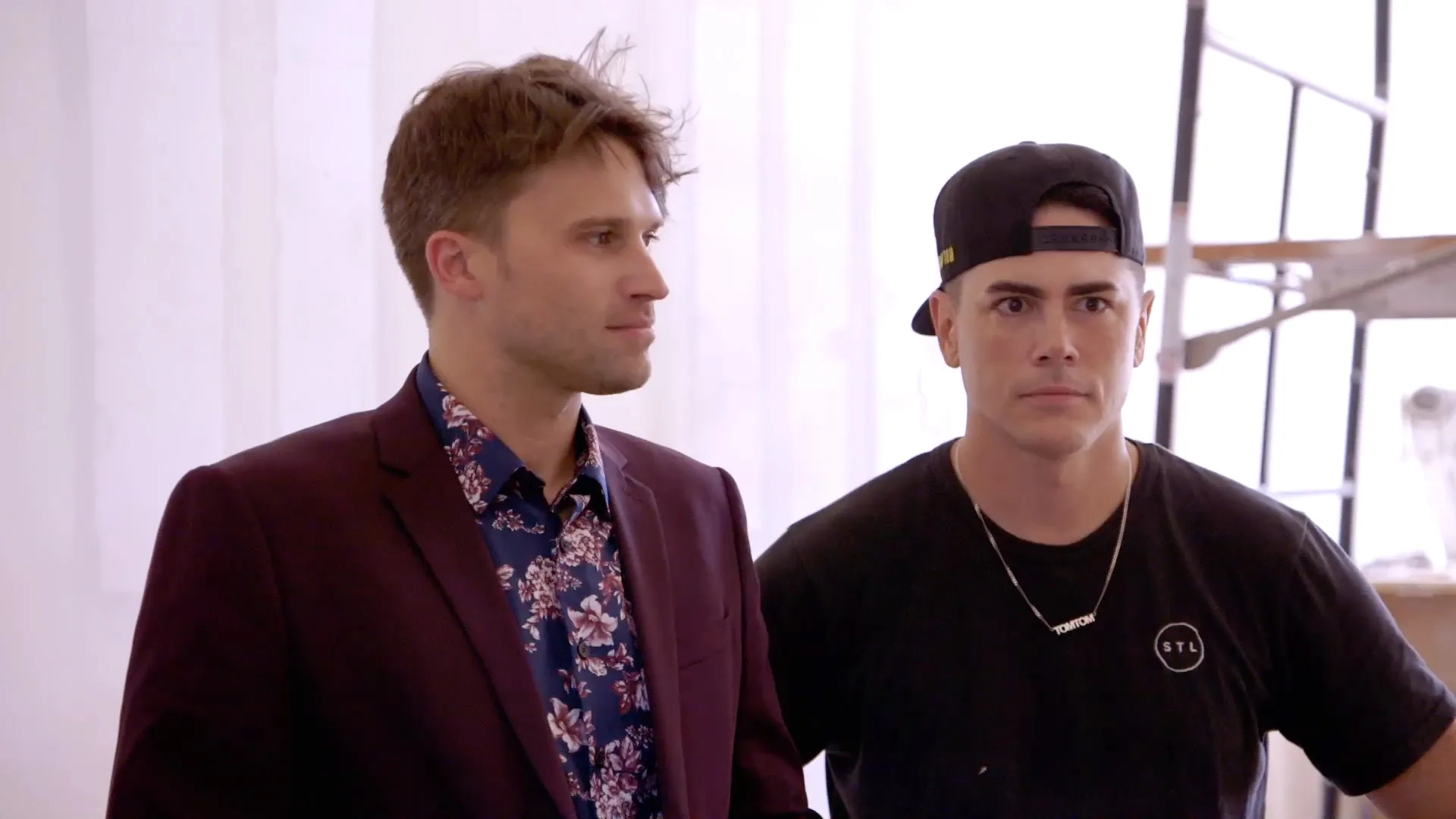 Tom Sandoval and Tom Schwartz in Vanderpump Rules: Unfriended (2020)