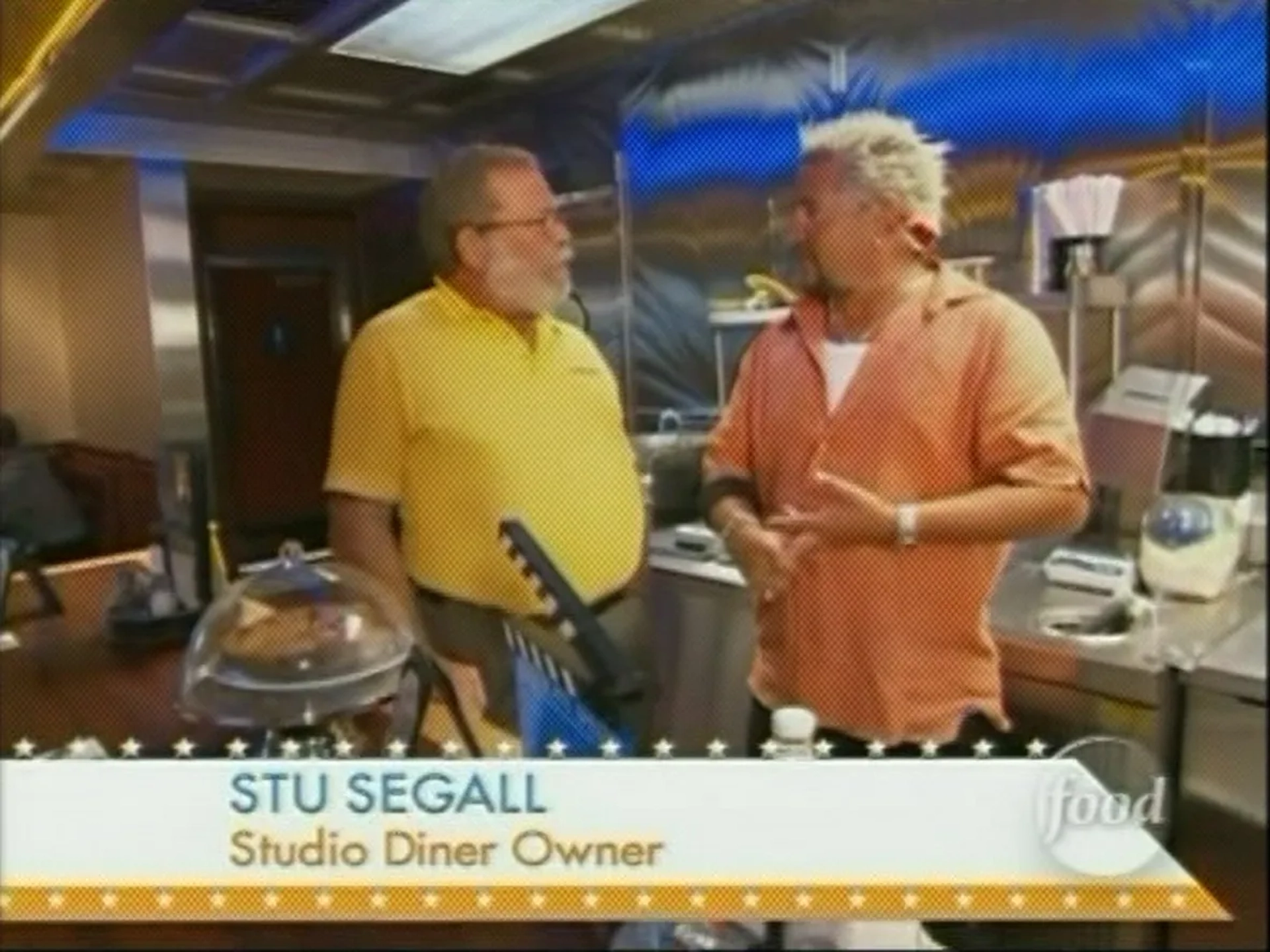 Stu Segall and Guy Fieri in Diners, Drive-ins and Dives (2006)