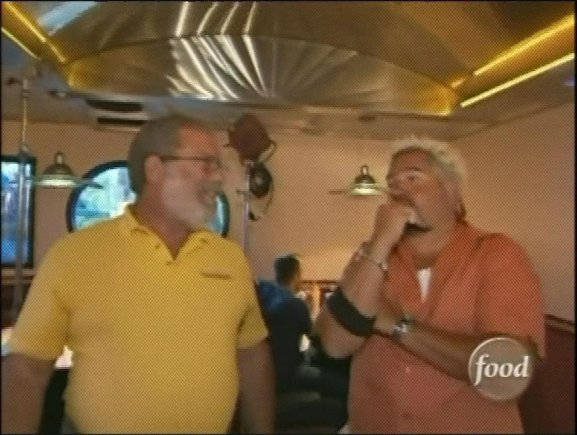 Stu Segall and Guy Fieri in Diners, Drive-ins and Dives (2006)