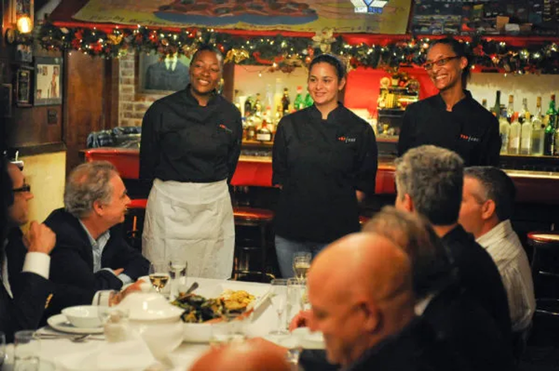 Antonia Lofaso, Carla Hall, and Tiffany Derry in Top Chef (2006)