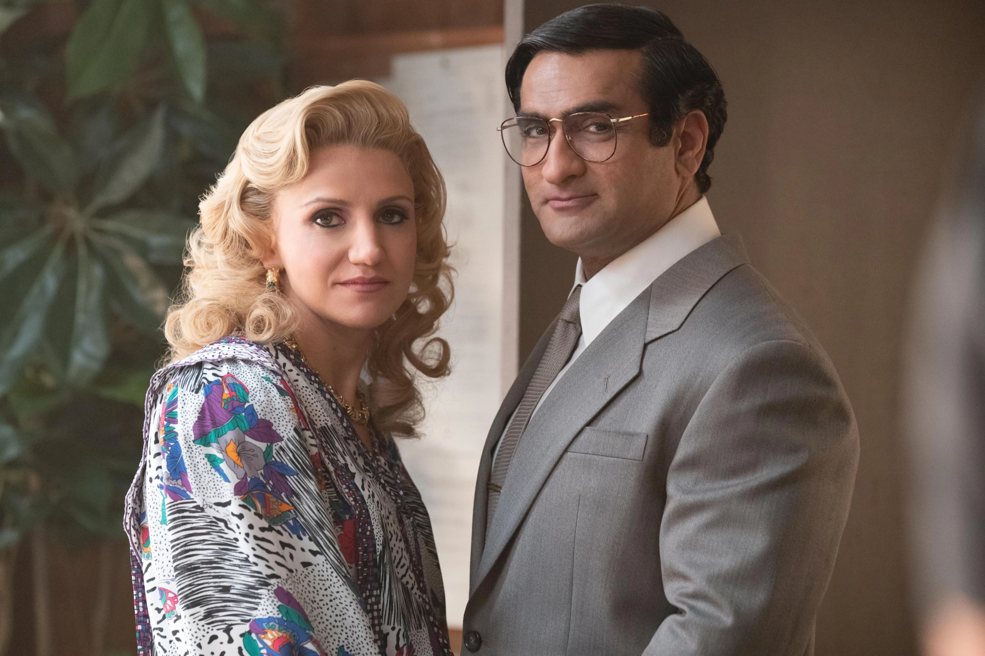 Annaleigh Ashford and Kumail Nanjiani in Welcome to Chippendales (2022)