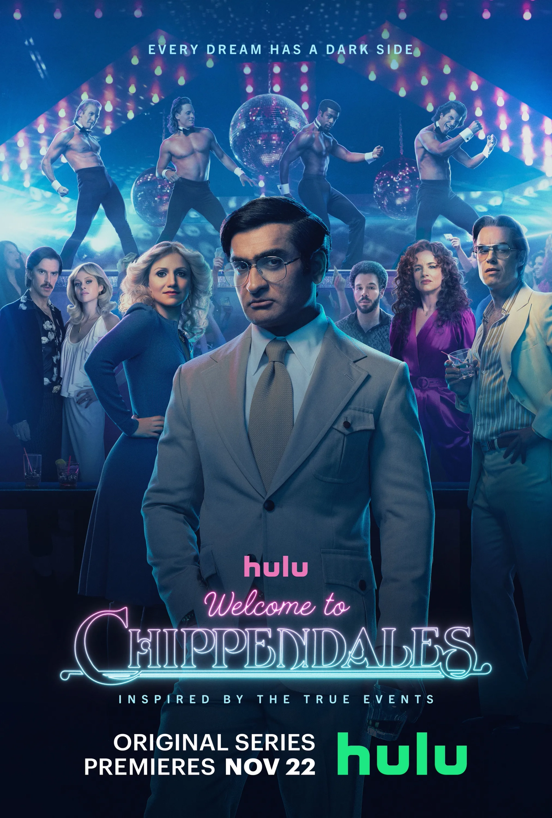 Kumail Nanjiani in Welcome to Chippendales (2022)