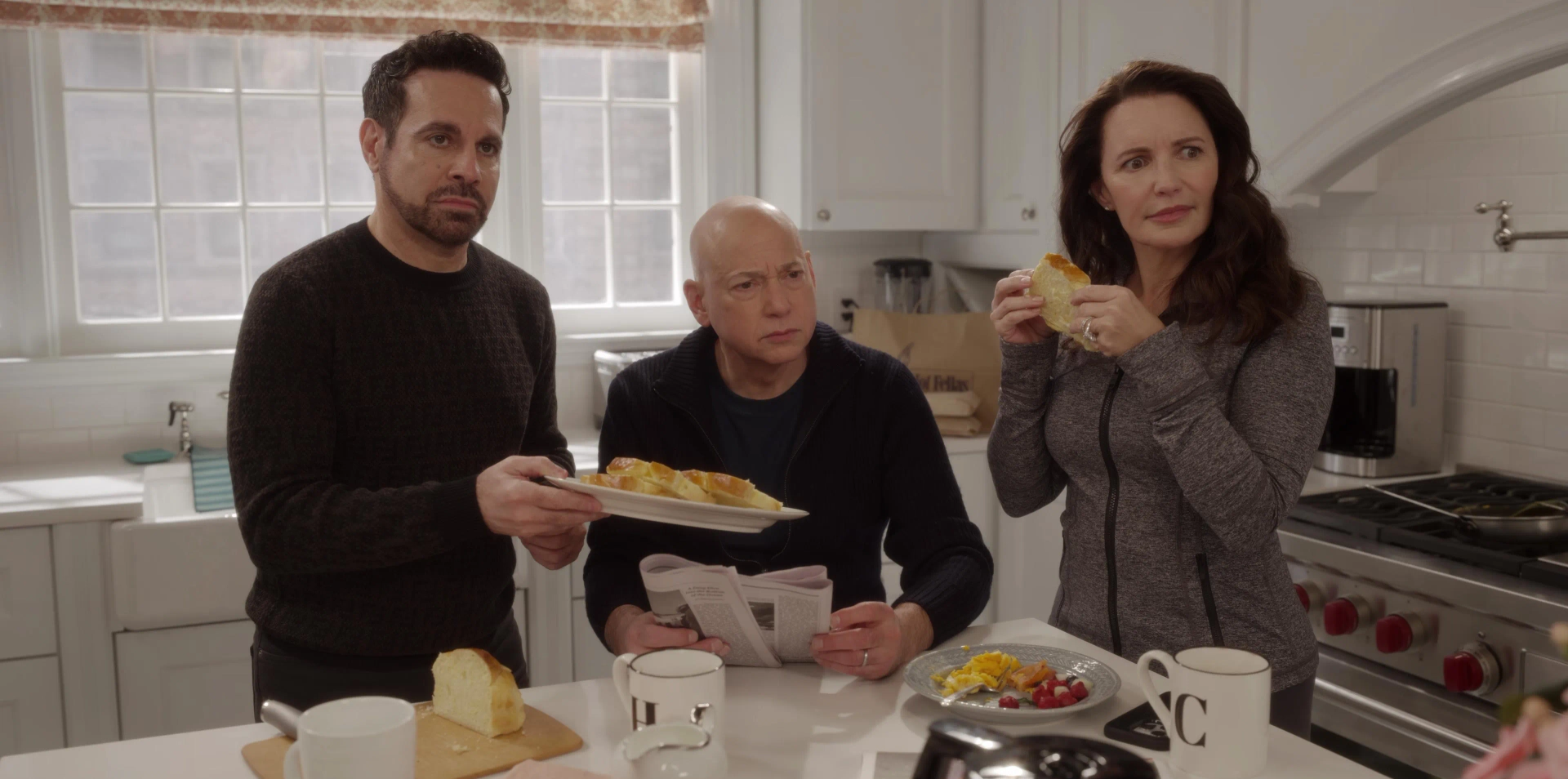 Kristin Davis, Mario Cantone, and Evan Handler in And Just Like That... (2021)