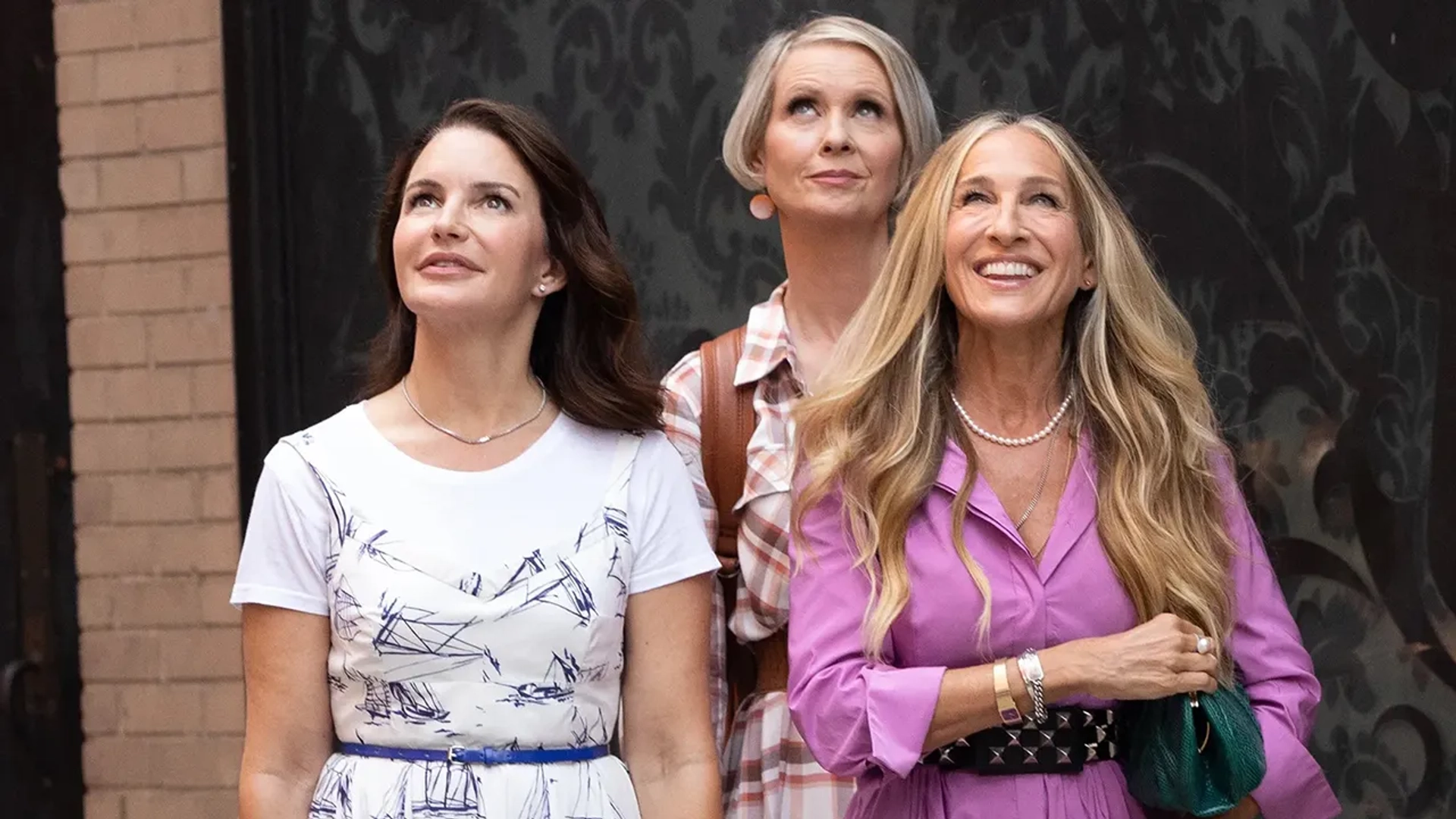 Sarah Jessica Parker, Kristin Davis, and Cynthia Nixon in And Just Like That... (2021)