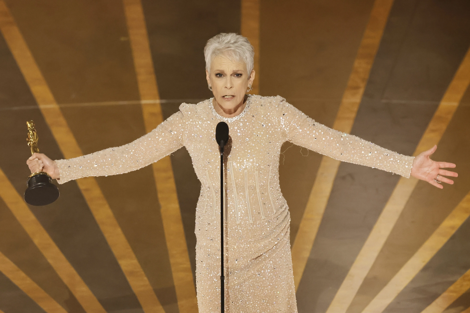 Jamie Lee Curtis at an event for The Oscars (2023)